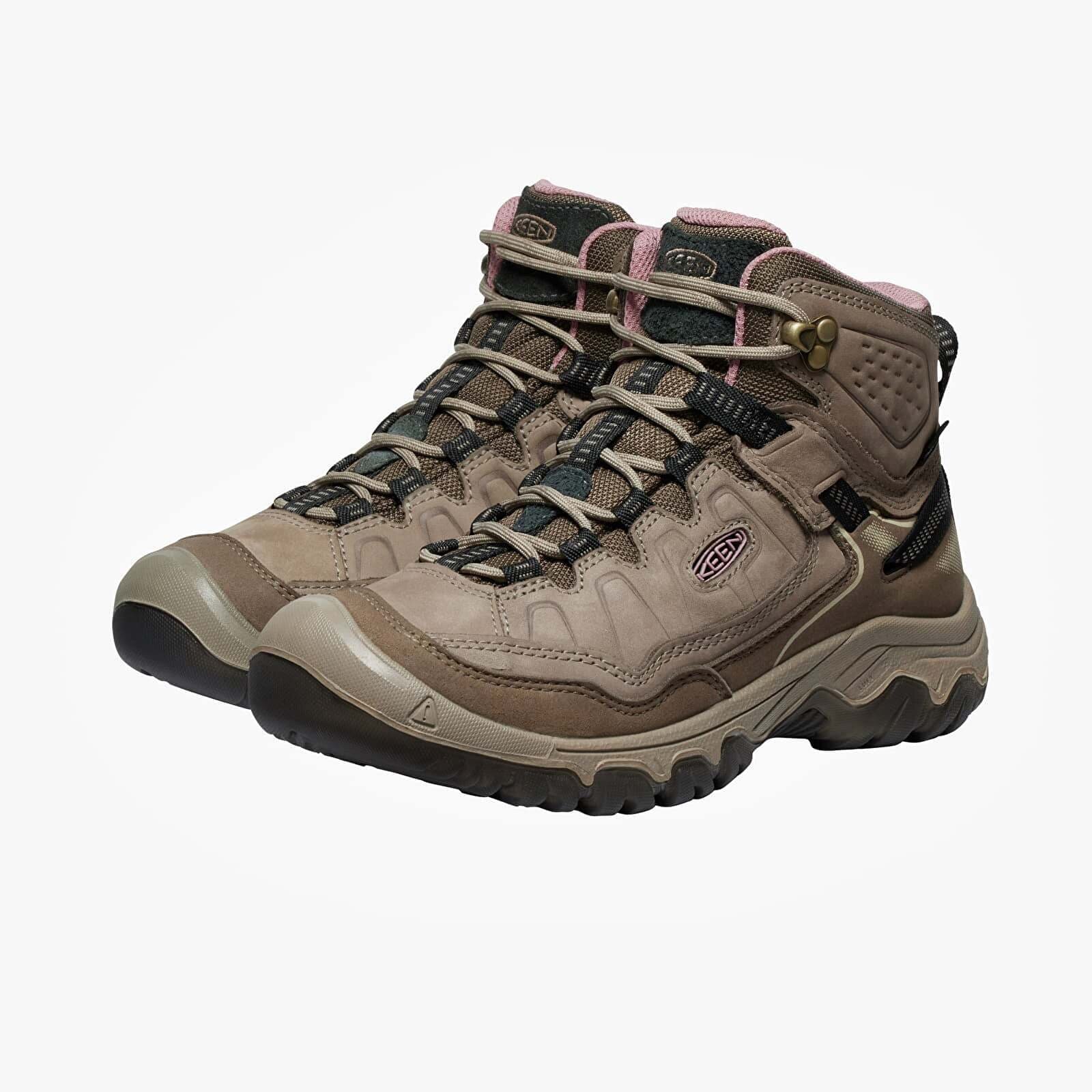Keen Сникърси Targhee Iv Mid Wp Brindle/ Nostalgia Rose