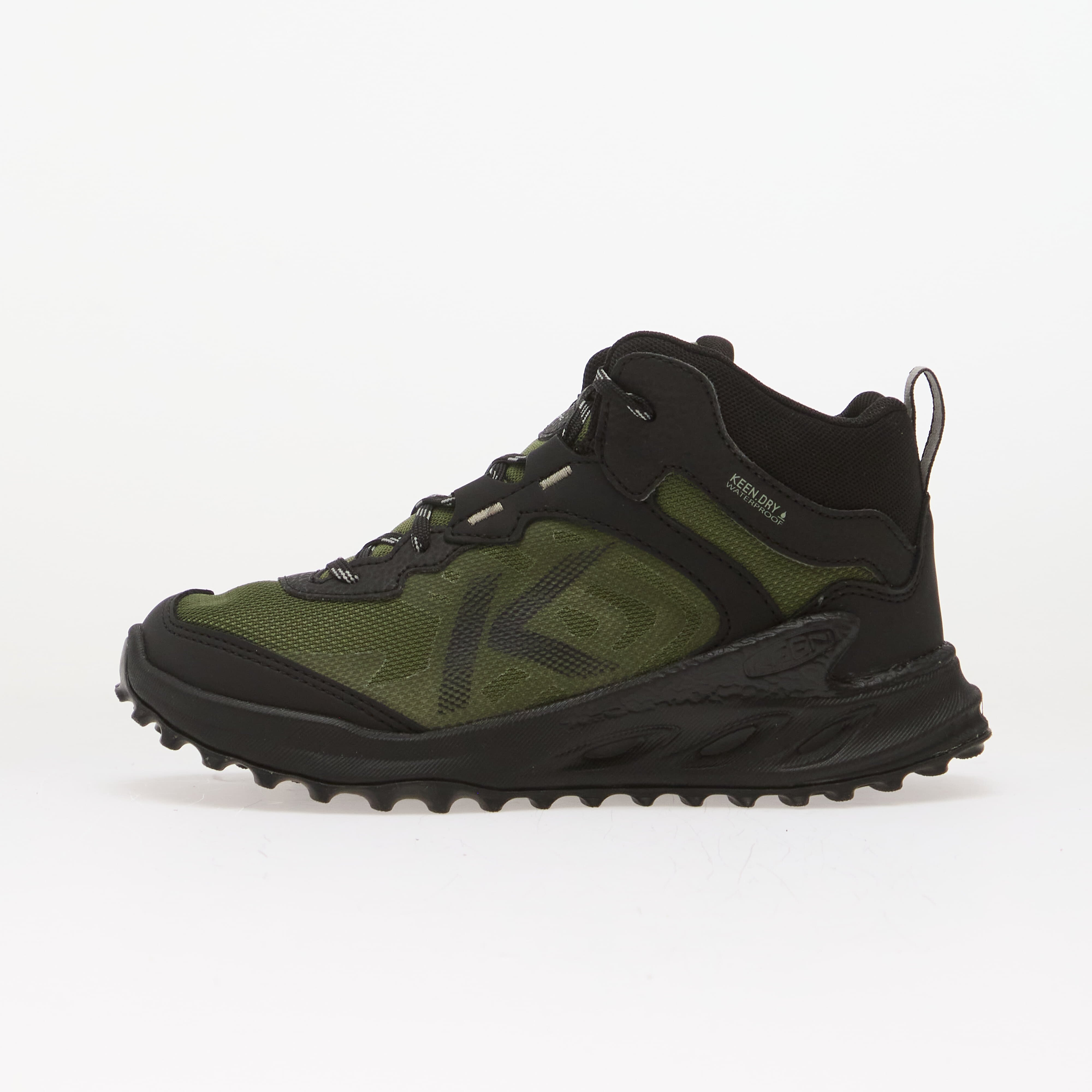 Keen Сникърси Zionic MID WP Youth Black/ Bronze Green