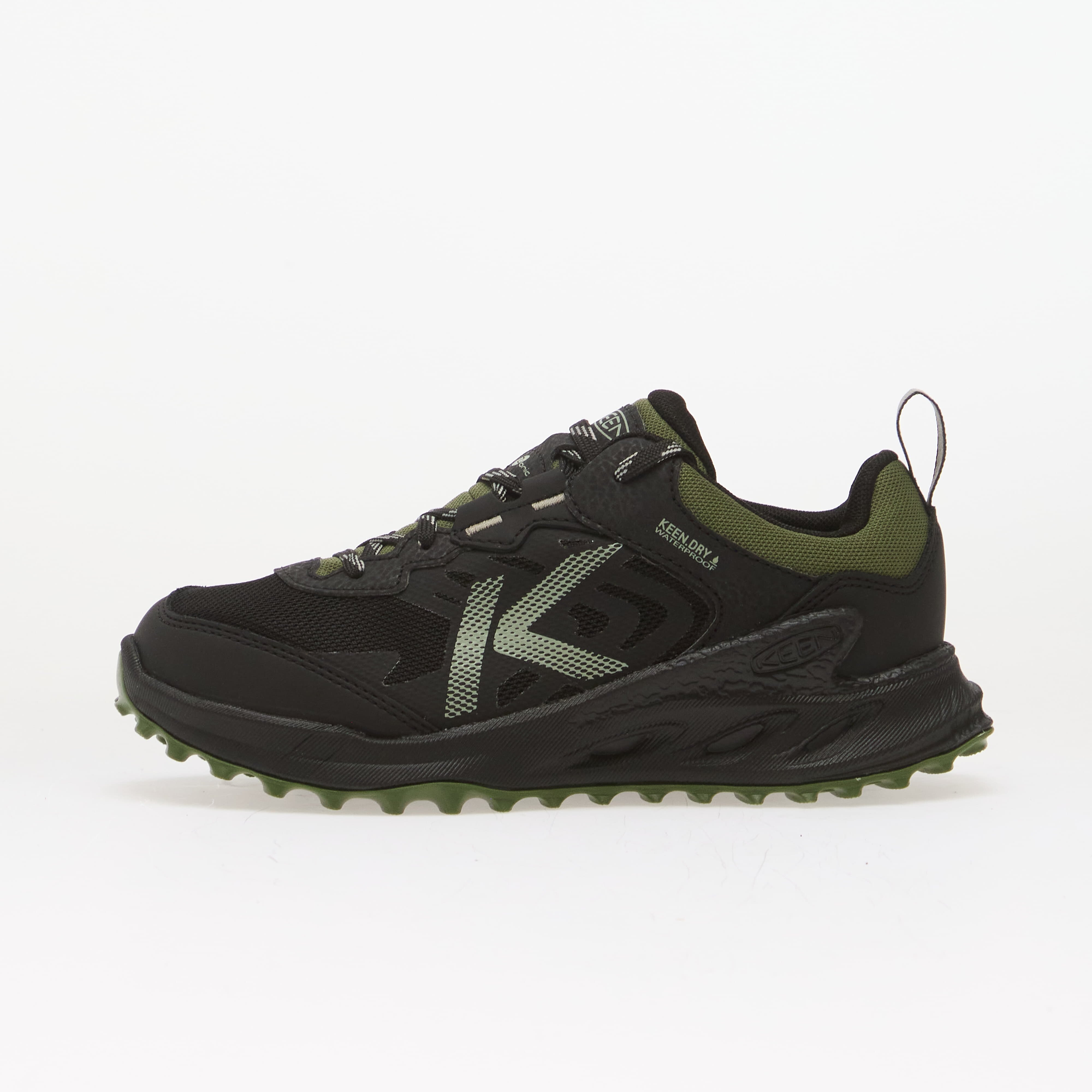 Keen Сникърси Zionic WP Youth Black/ Bronze Green