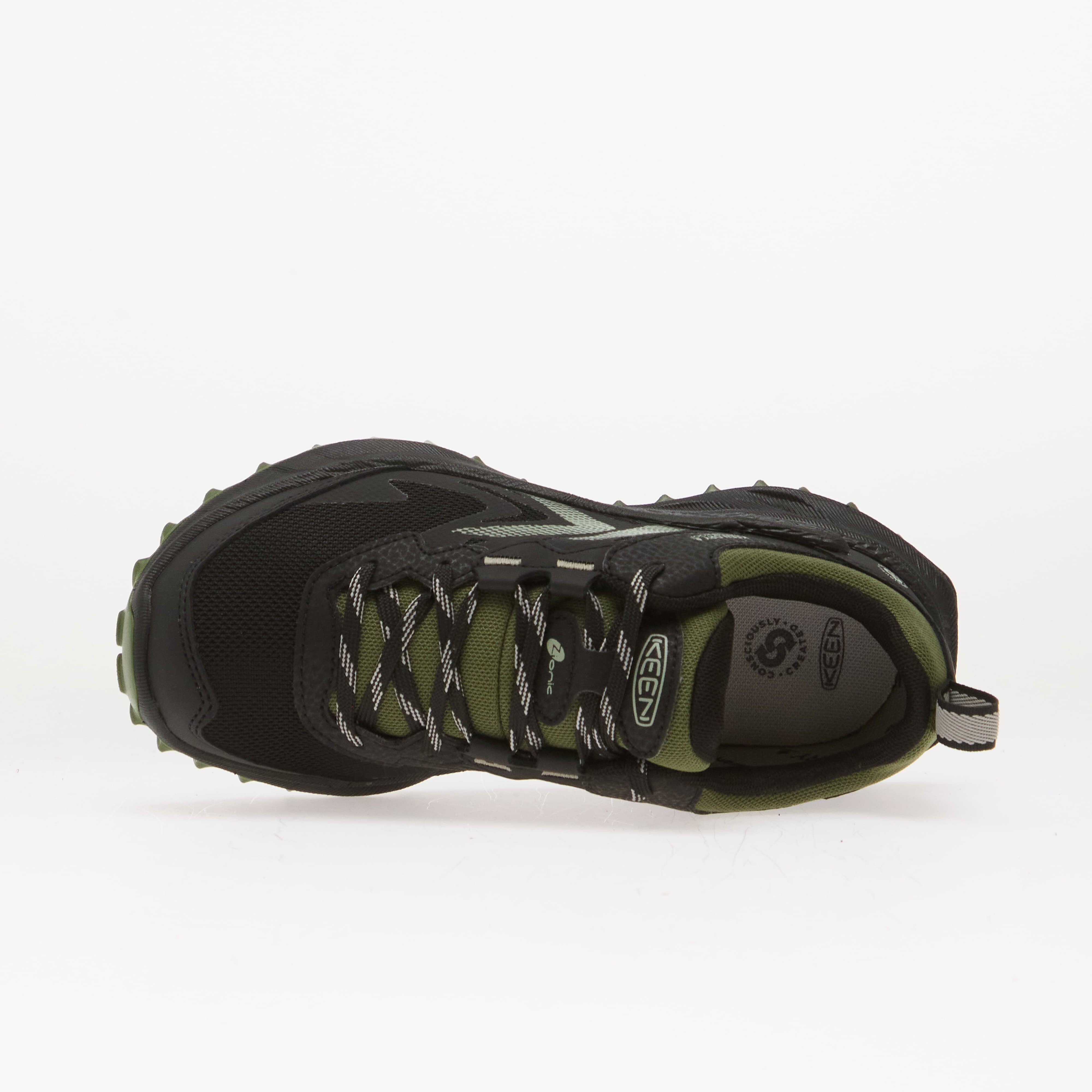 Keen Сникърси Zionic WP Youth Black/ Bronze Green