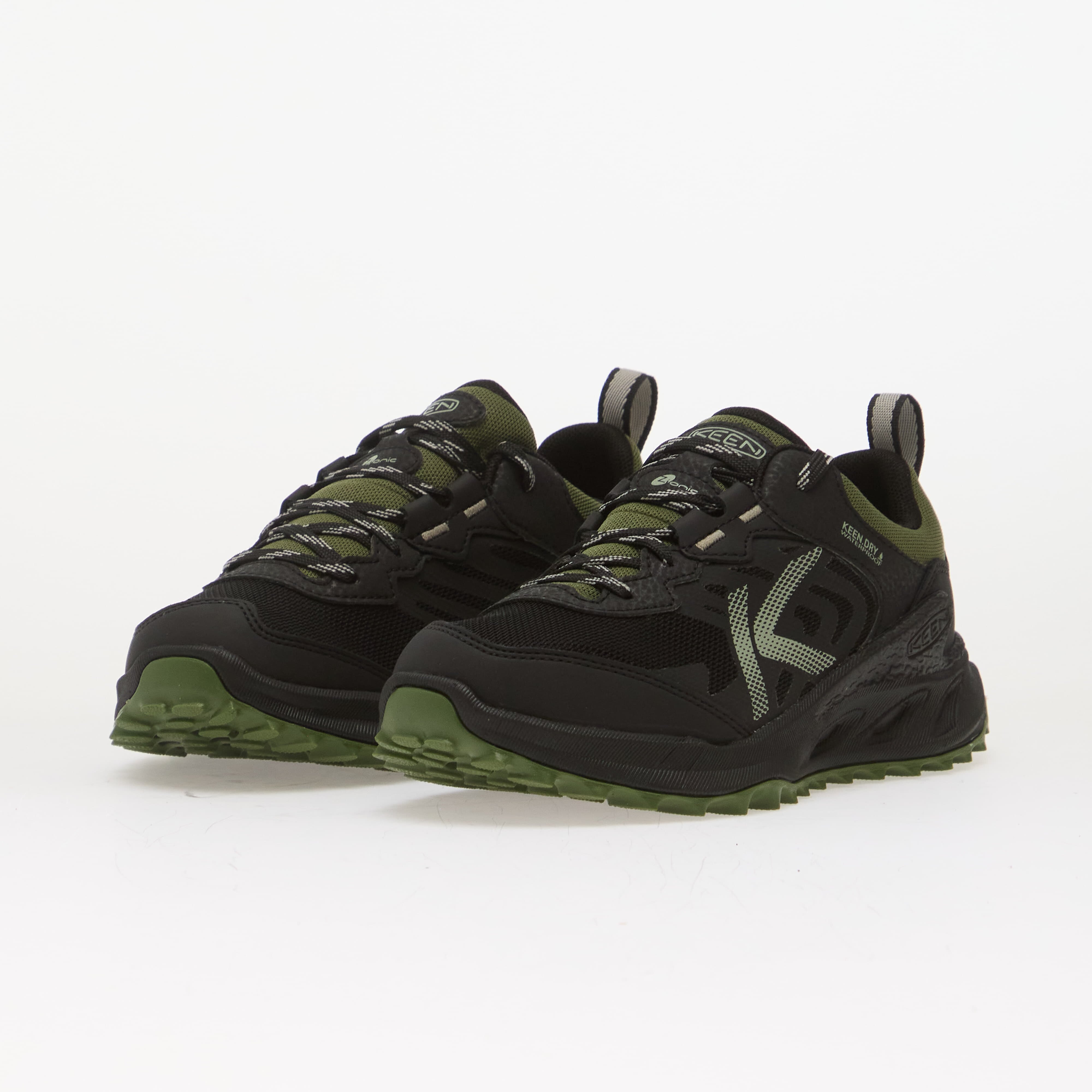 Keen Сникърси Zionic WP Youth Black/ Bronze Green