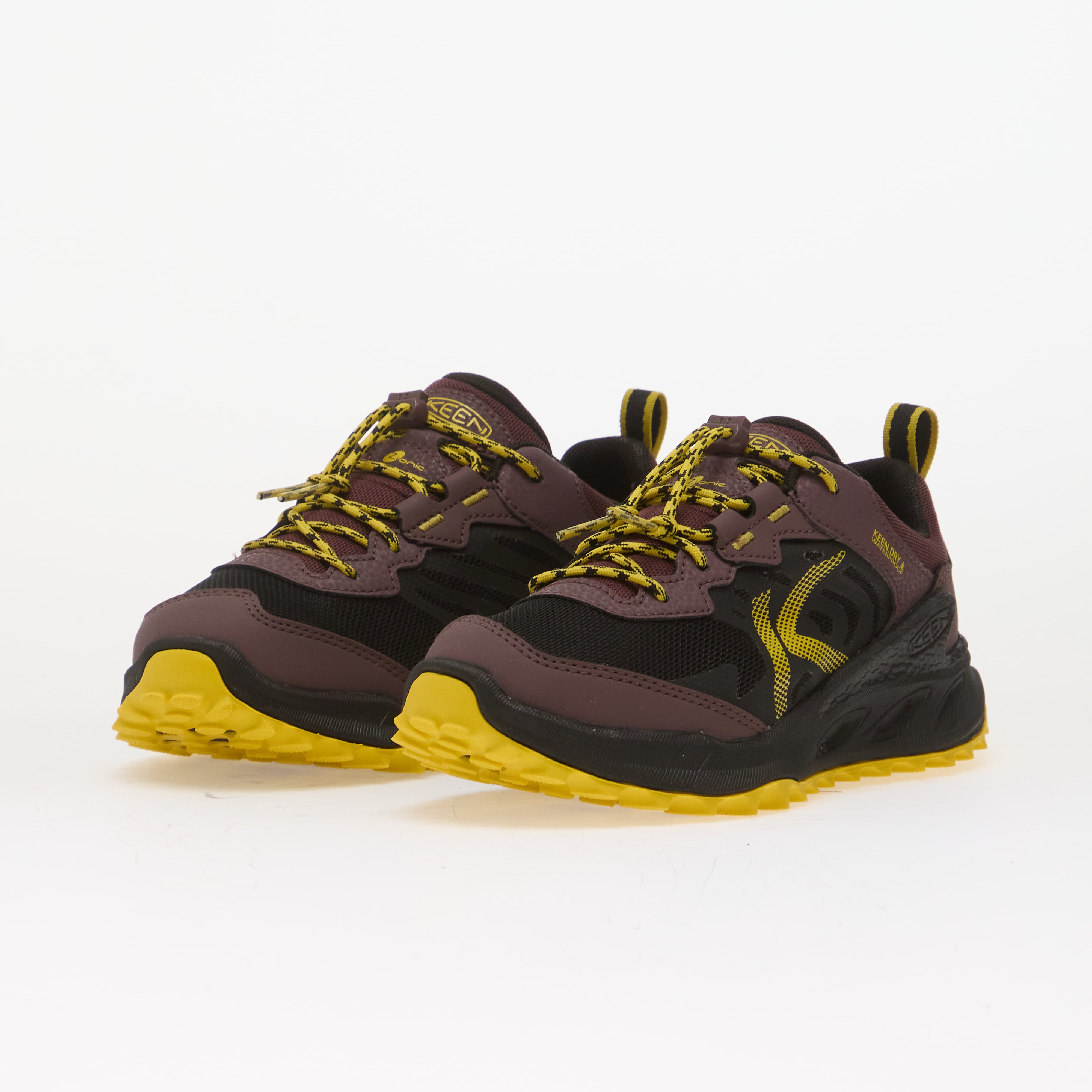 Keen Сникърси Zionic WP Youth Huckleberry/ Black