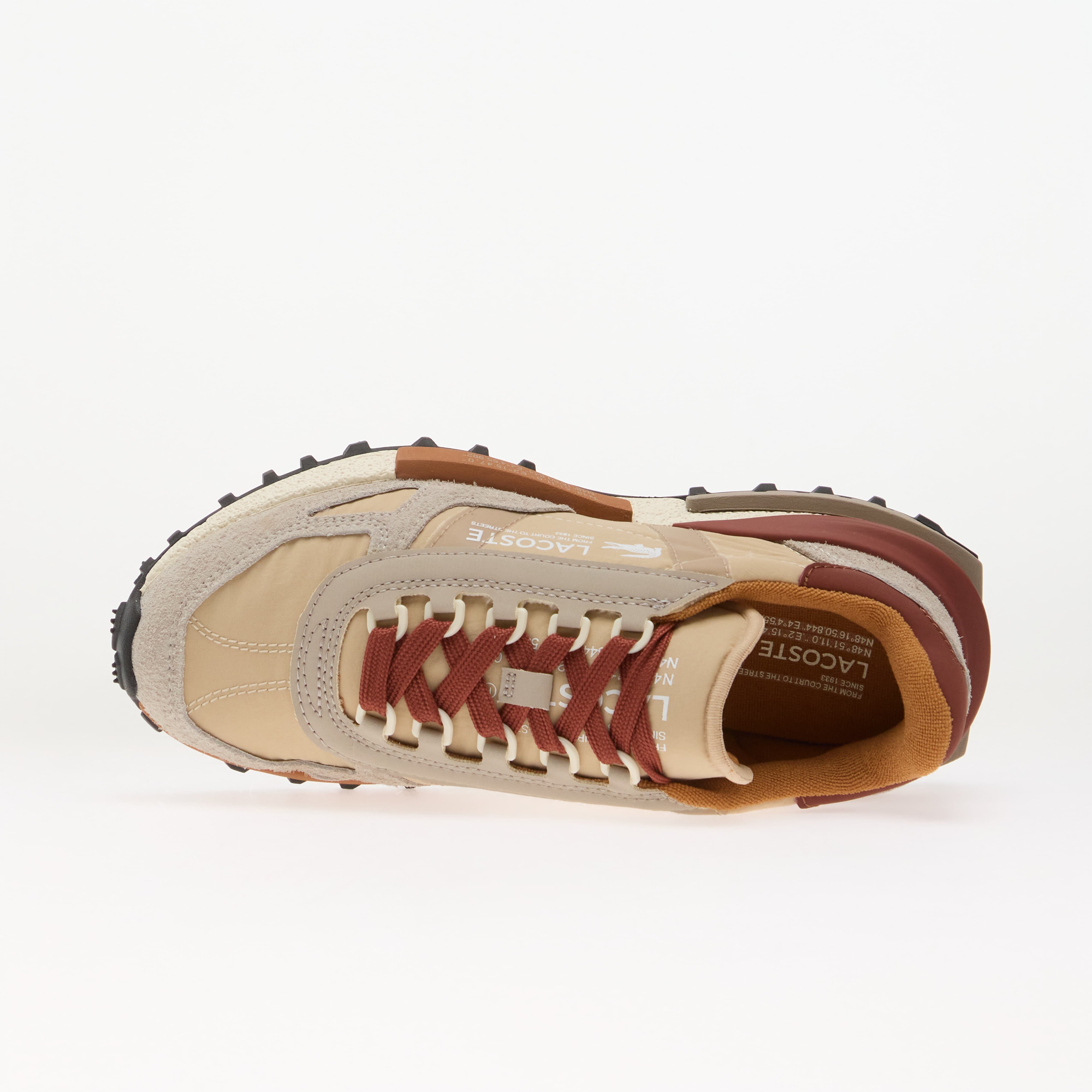 Lacoste Сникърси Elite Active Grey/ Light Tan