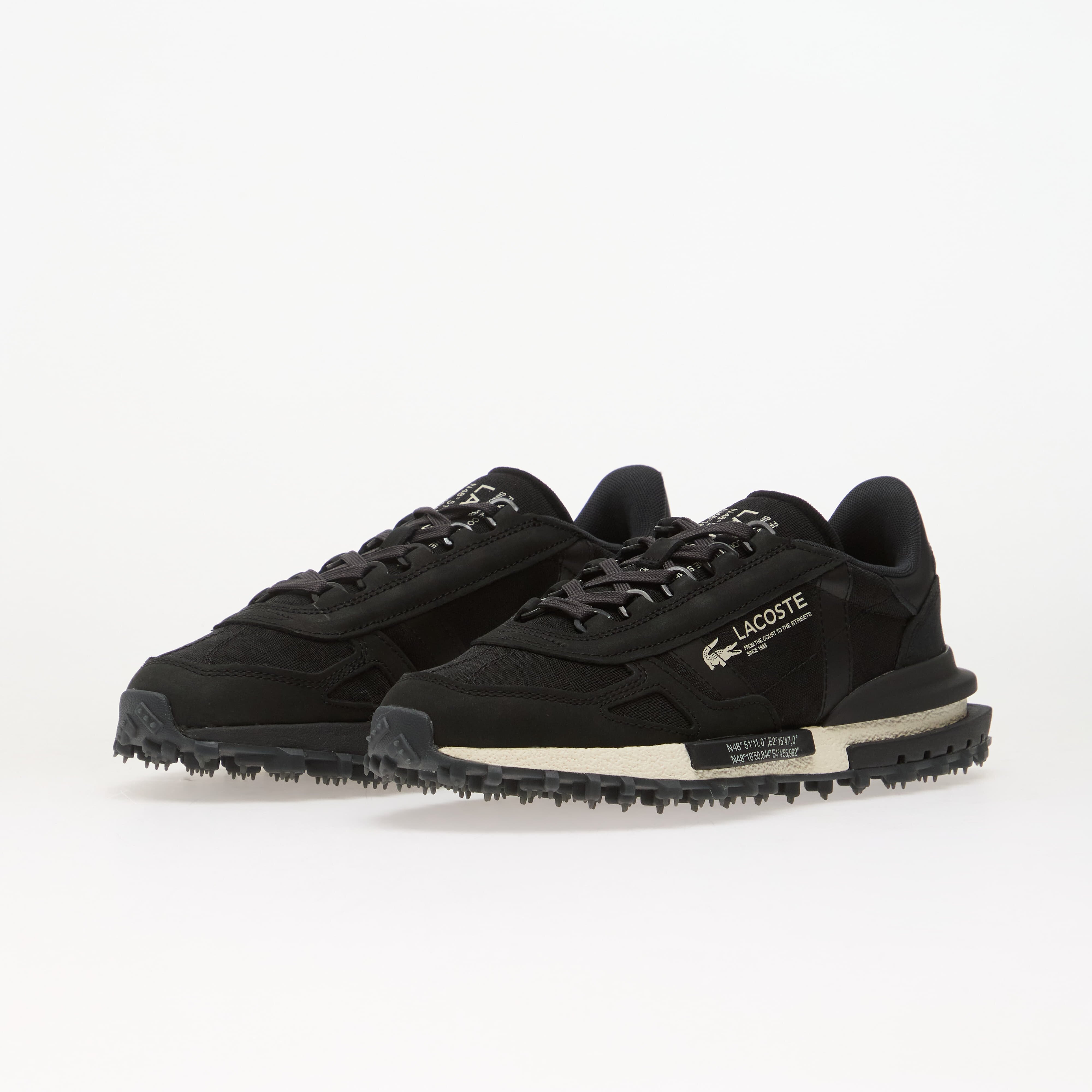 Lacoste Сникърси Elite Active Off Black/ Off White