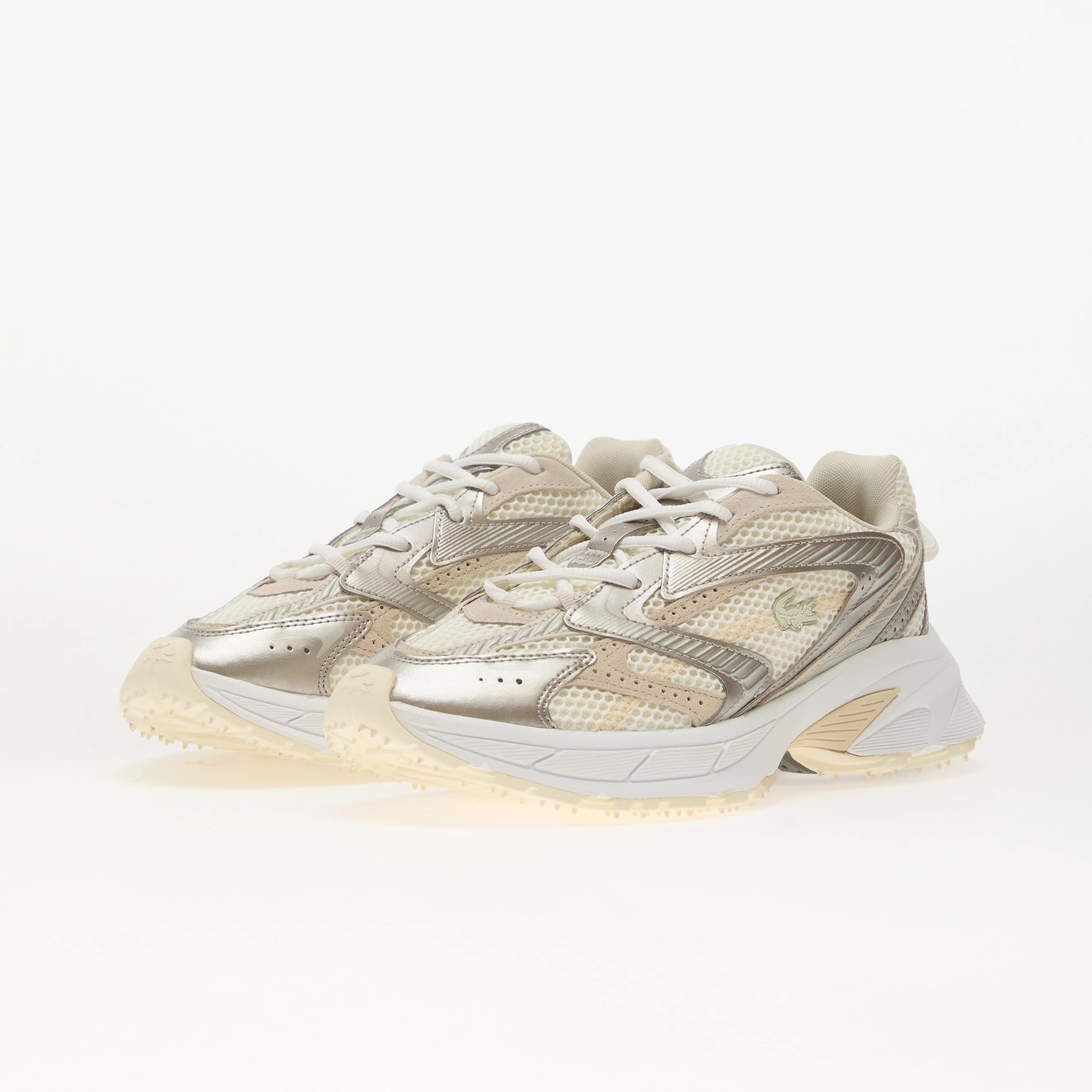 Lacoste Сникърси L003 Neo Shot Off White/ Silver