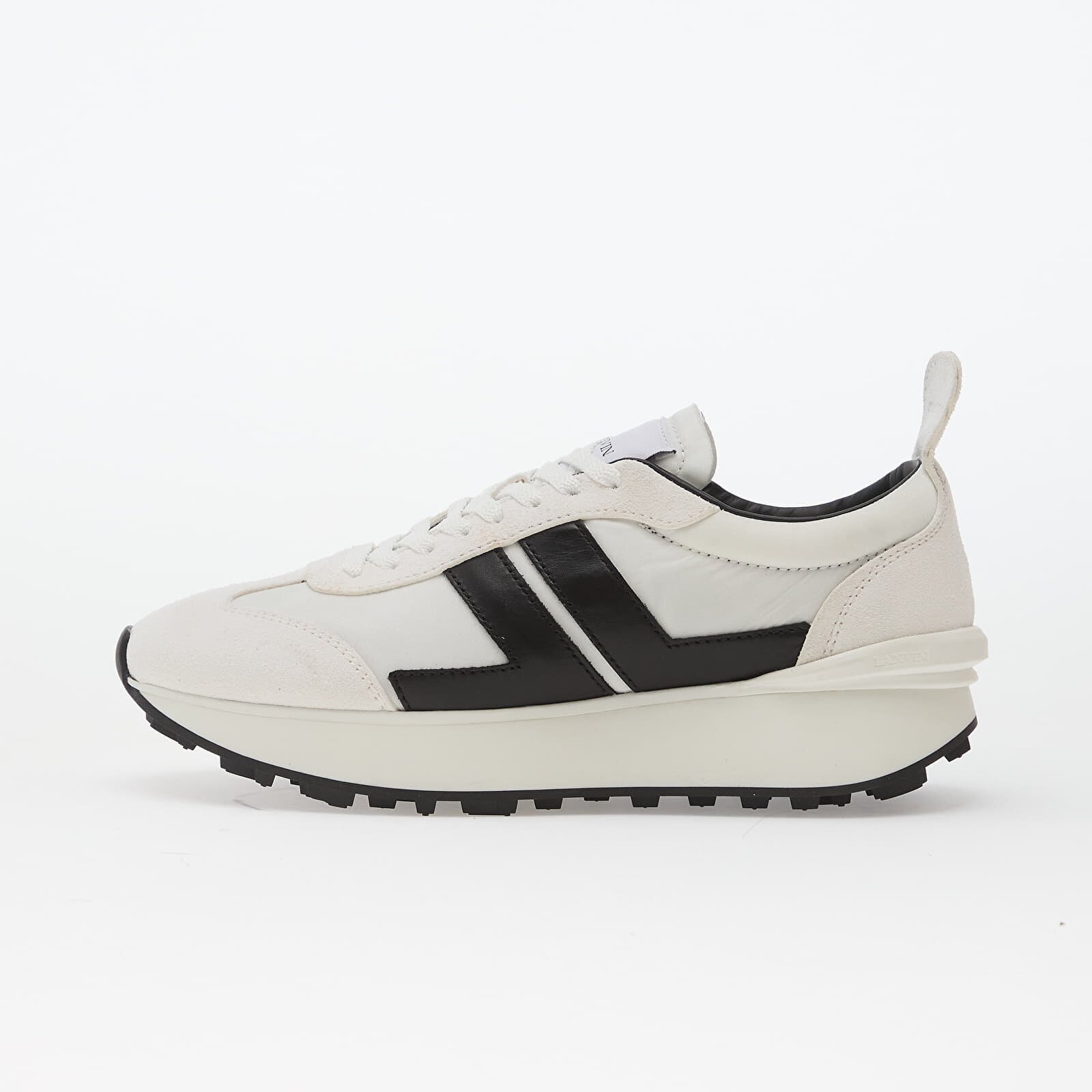 Lanvin Сникърси Bumpr Nylon White/ Black