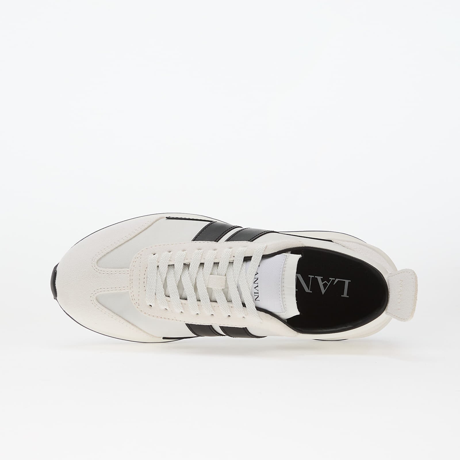 Lanvin Сникърси Bumpr Nylon White/ Black