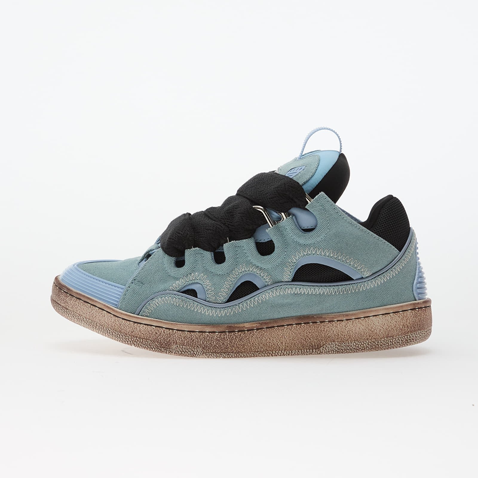 Lanvin Сникърси Curb Sneakers Blue/ Amber