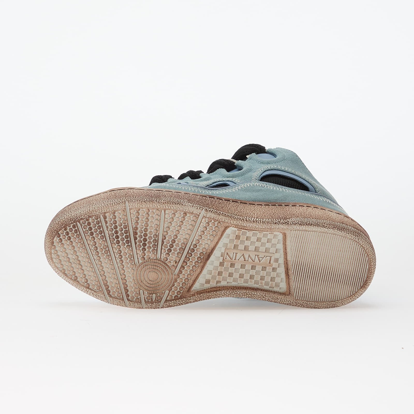 Lanvin Сникърси Curb Sneakers Blue/ Amber