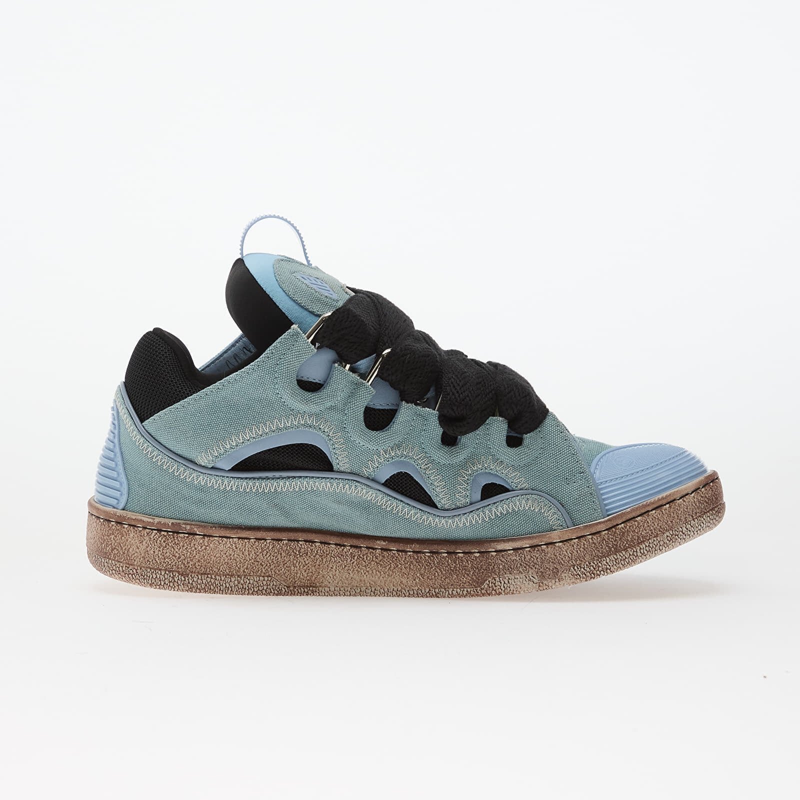 Lanvin Сникърси Curb Sneakers Blue/ Amber