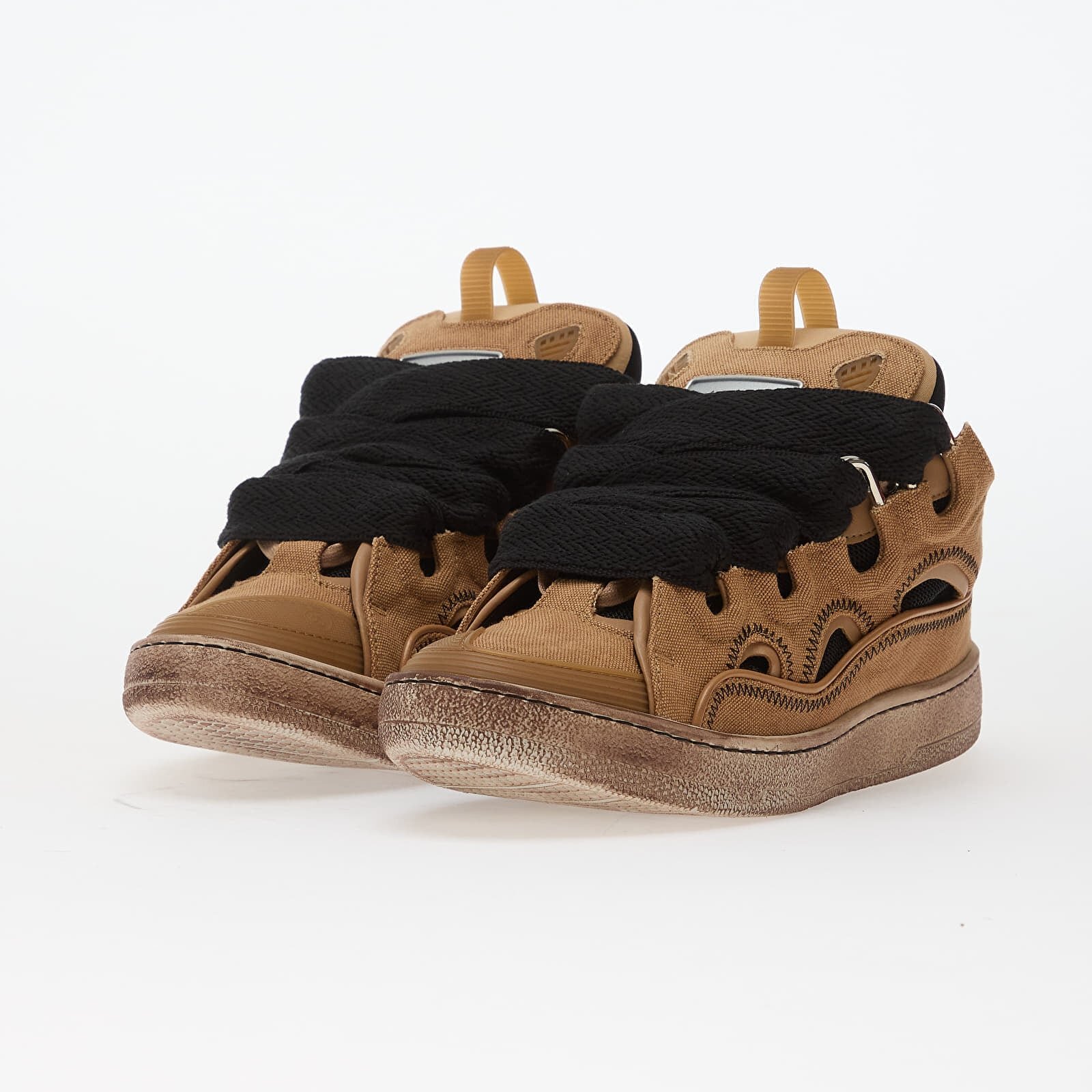 Lanvin Сникърси Curb Sneakers Camel/ Amber