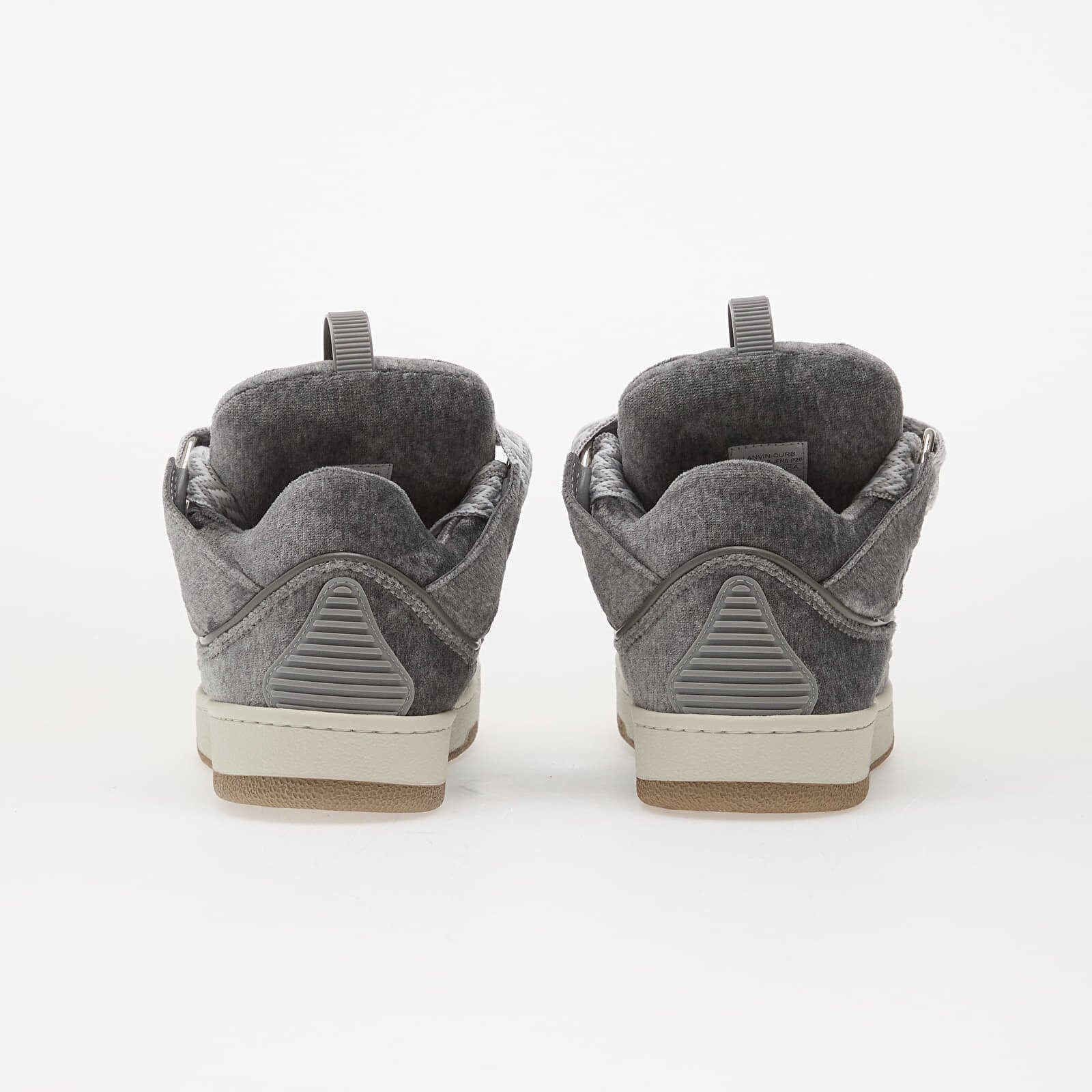 Lanvin Сникърси Curb Sneakers Grey/ Grey