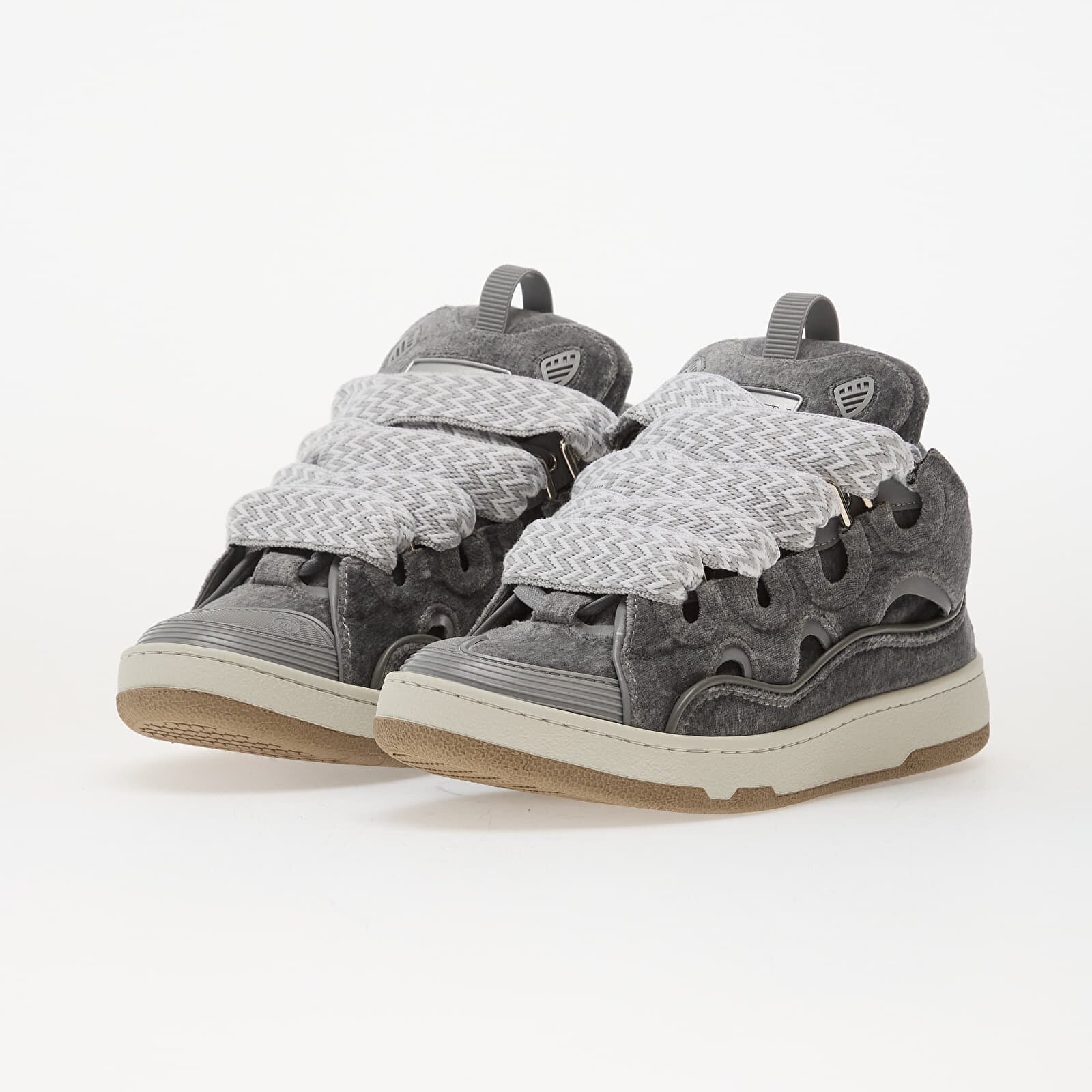 Lanvin Сникърси Curb Sneakers Grey/ Grey