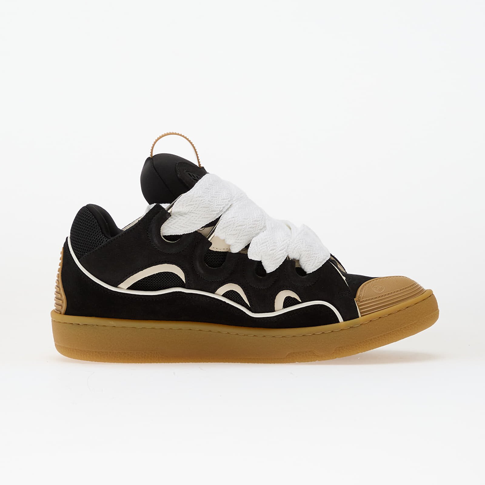 Lanvin Сникърси Curb Sneakers Honey/ Black