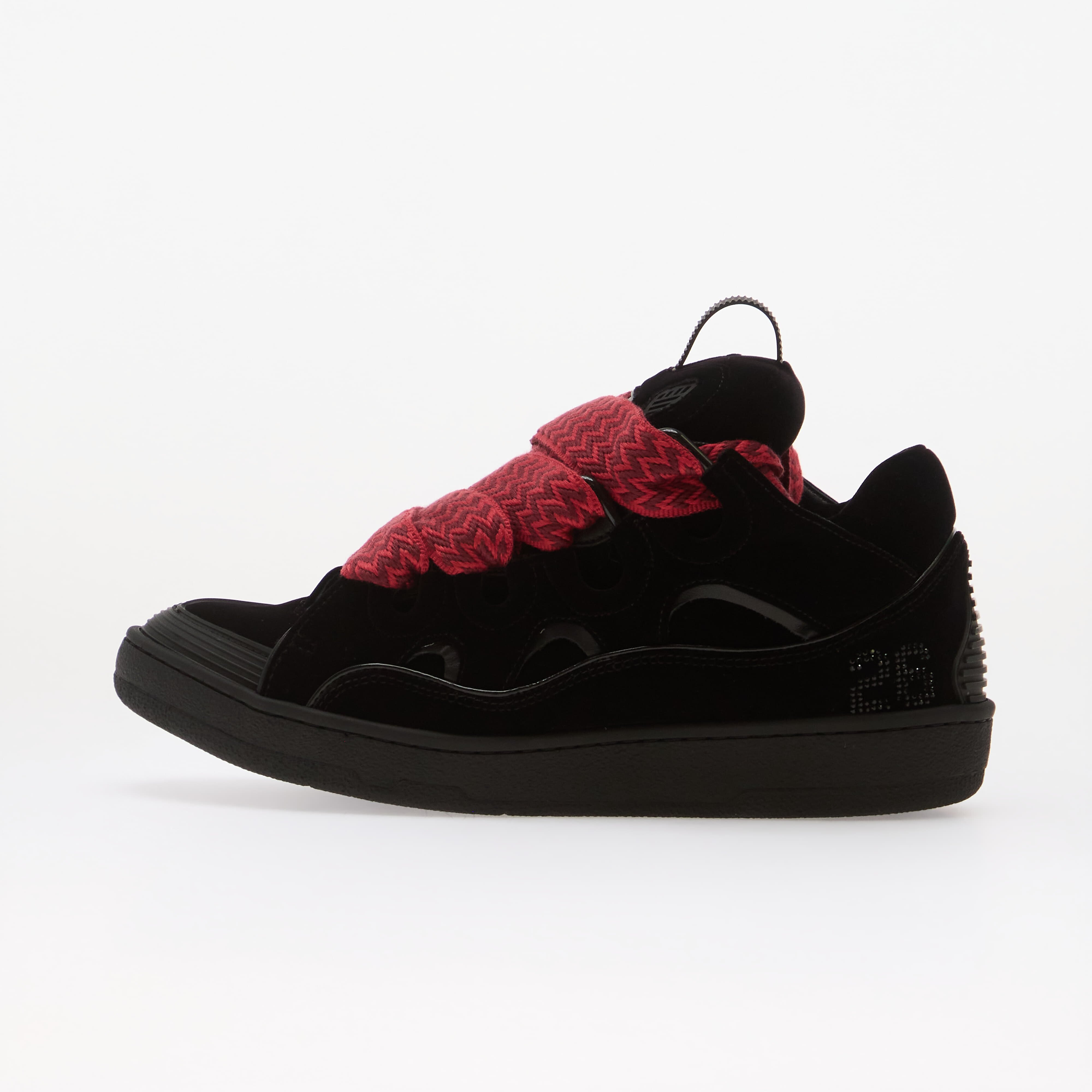 Lanvin Сникърси Curb Sneakers Jersey Velvet Black