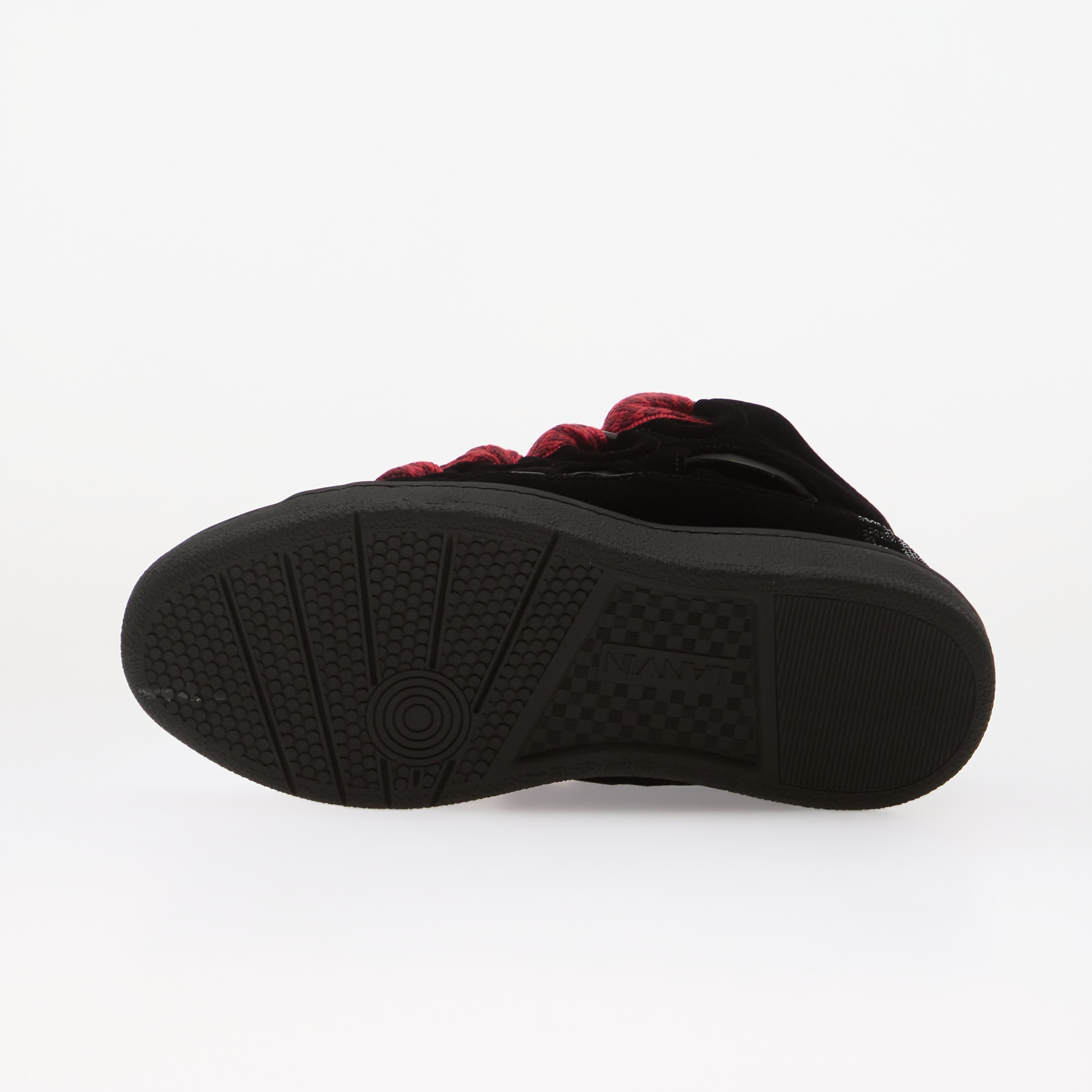 Lanvin Сникърси Curb Sneakers Jersey Velvet Black