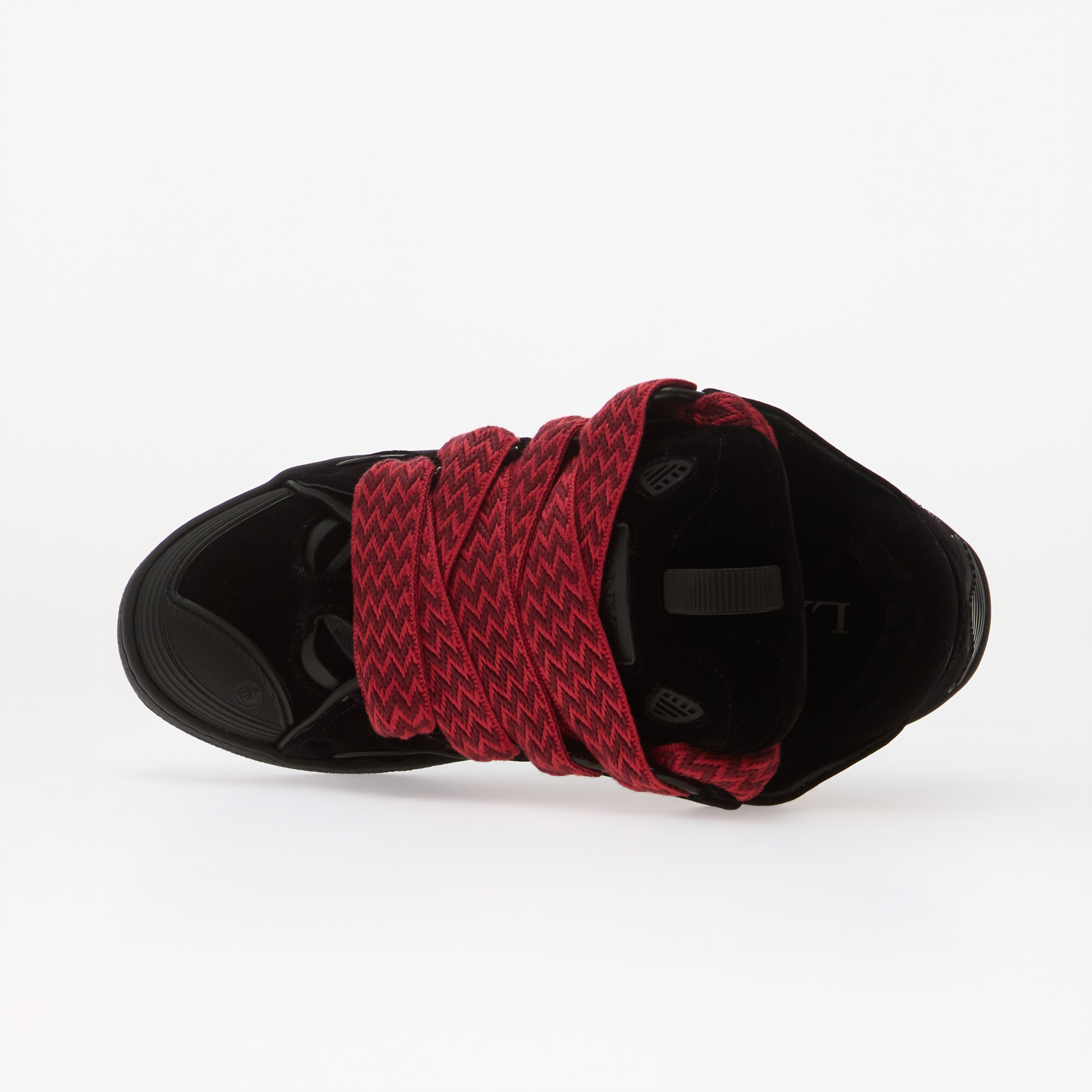 Lanvin Сникърси Curb Sneakers Jersey Velvet Black