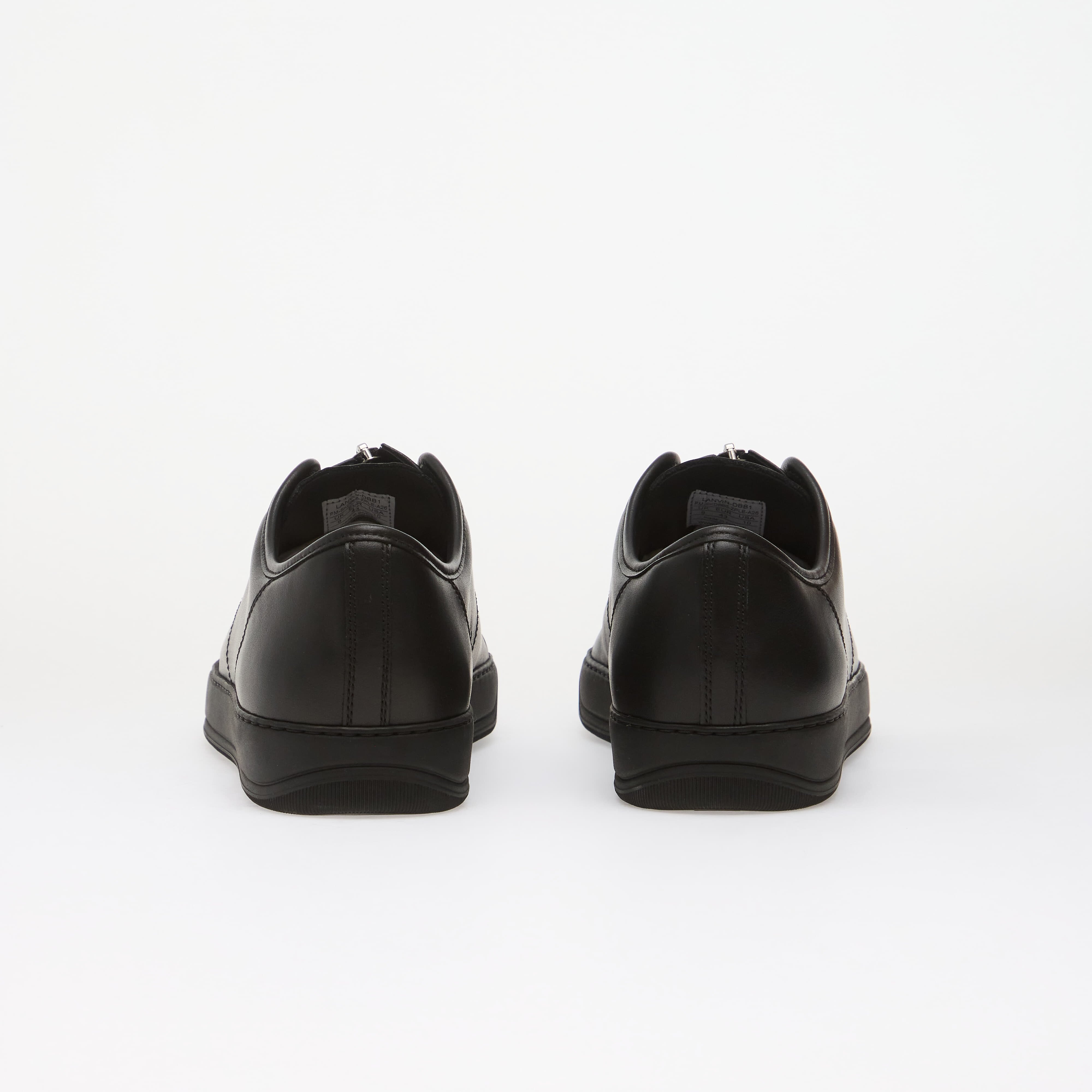 Lanvin Сникърси Dbb1 Zip Sneakers Black