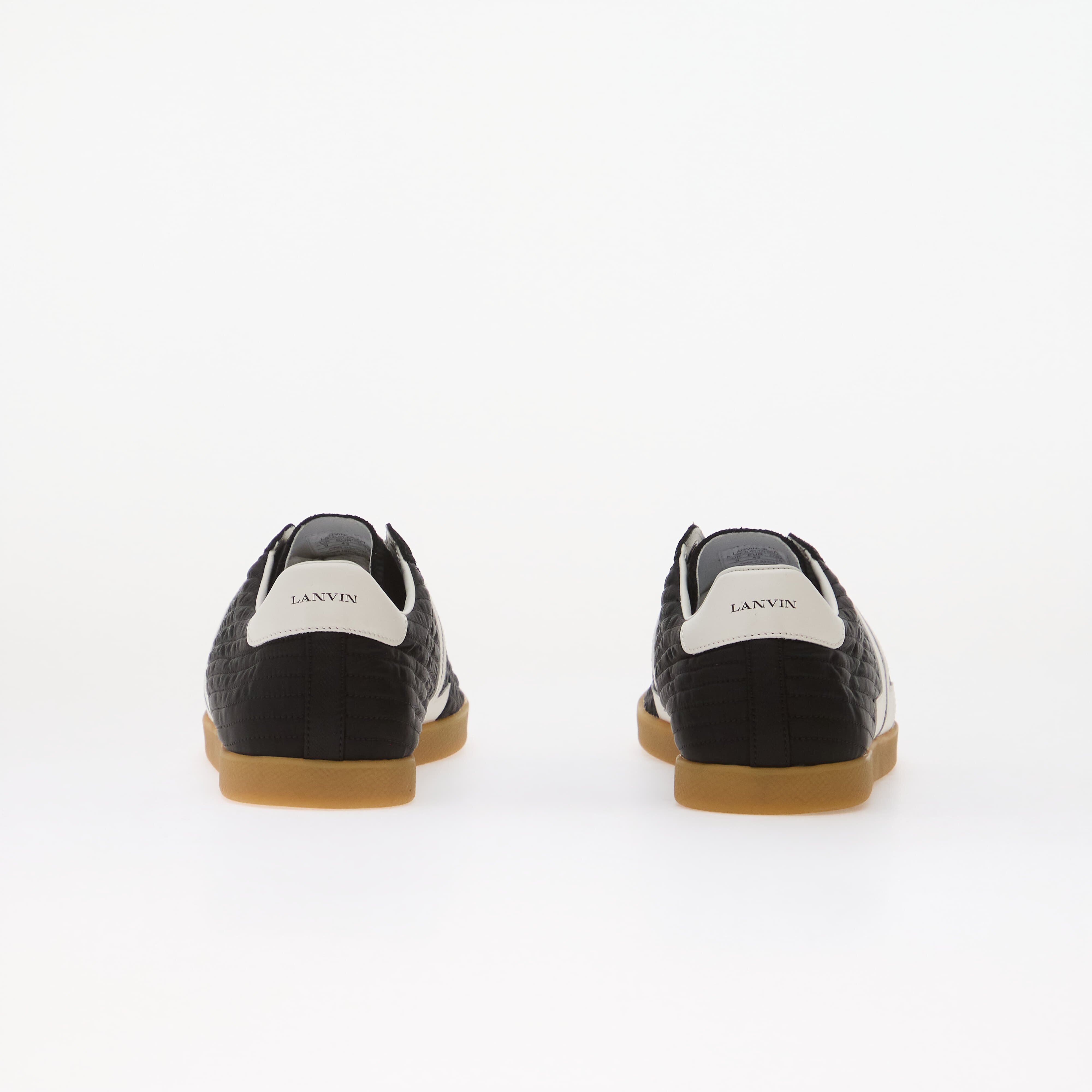 Lanvin Сникърси Glen Sneakers Nylon Black/ White