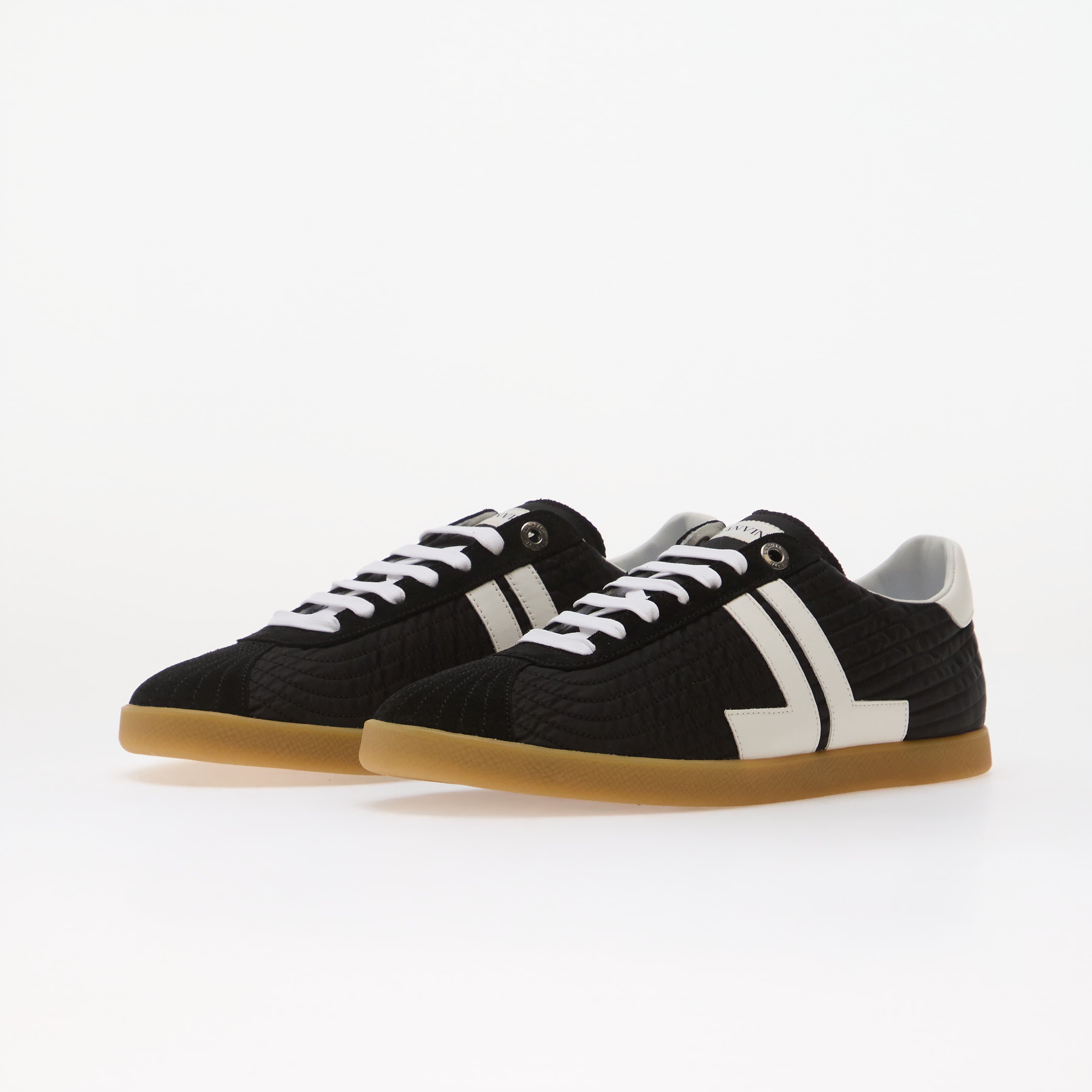 Lanvin Сникърси Glen Sneakers Nylon Black/ White