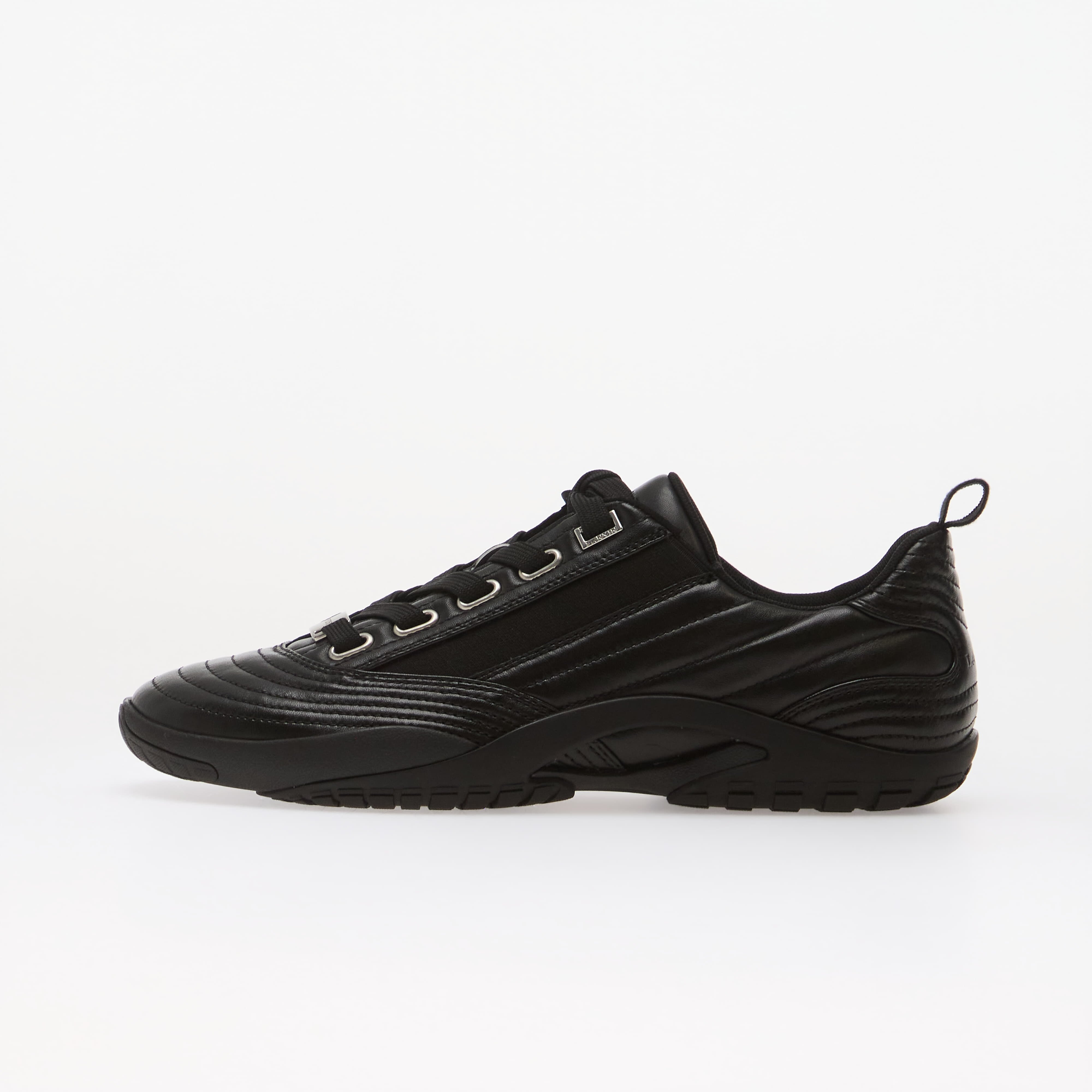 Lanvin Сникърси New Soccer Lace Up Leather Black