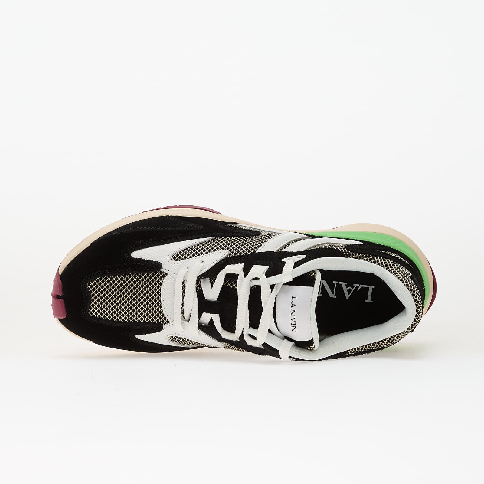Lanvin Сникърси Sneakers Jla Black/ Green
