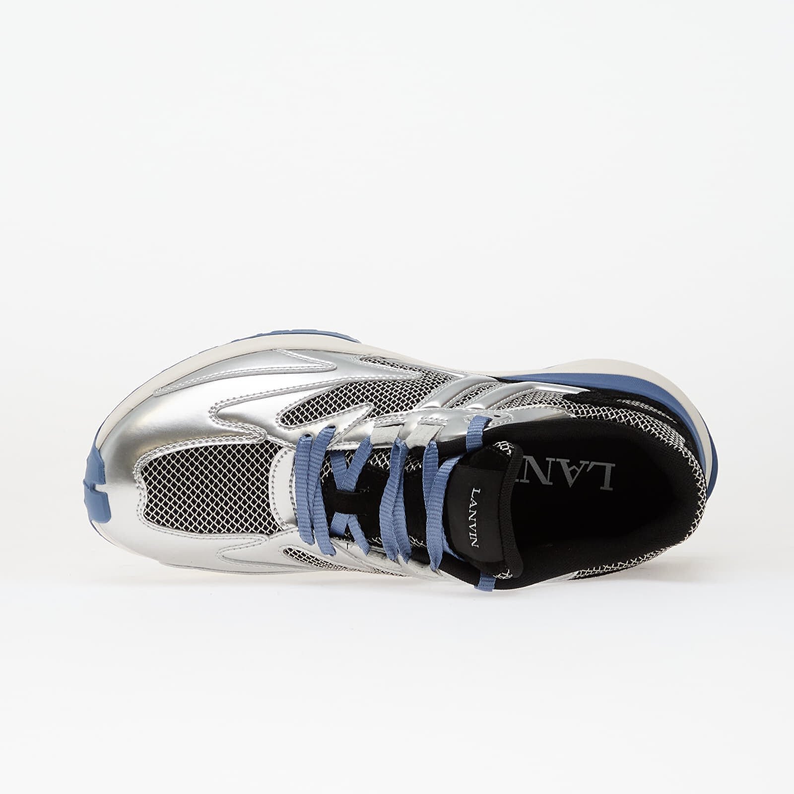 Lanvin Сникърси Sneakers Jla Silver/ Black