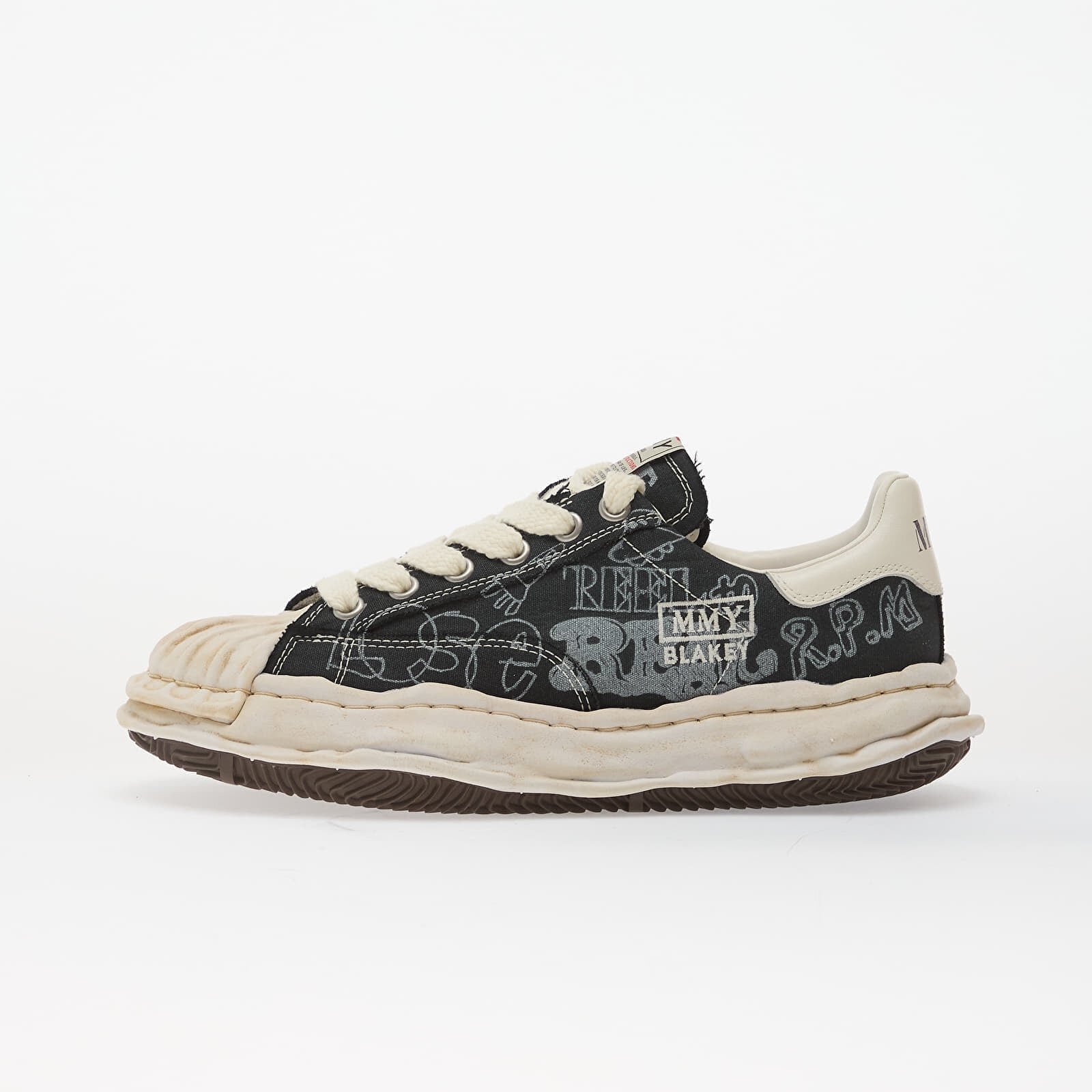 Maison MIHARA YASUHIRO (MMY) Сникърси Blakey Graffitied Sneaker Black