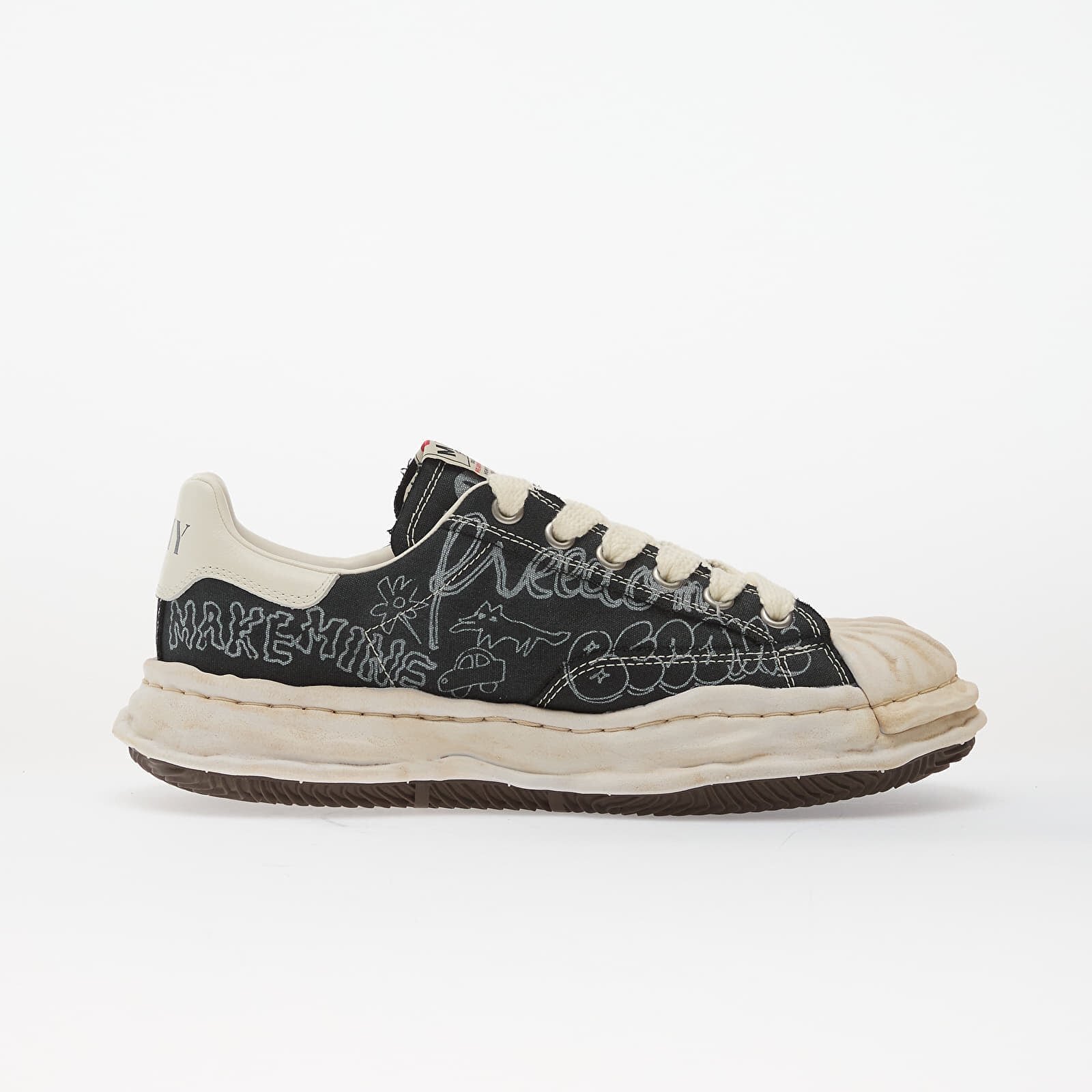 Maison MIHARA YASUHIRO (MMY) Сникърси Blakey Graffitied Sneaker Black
