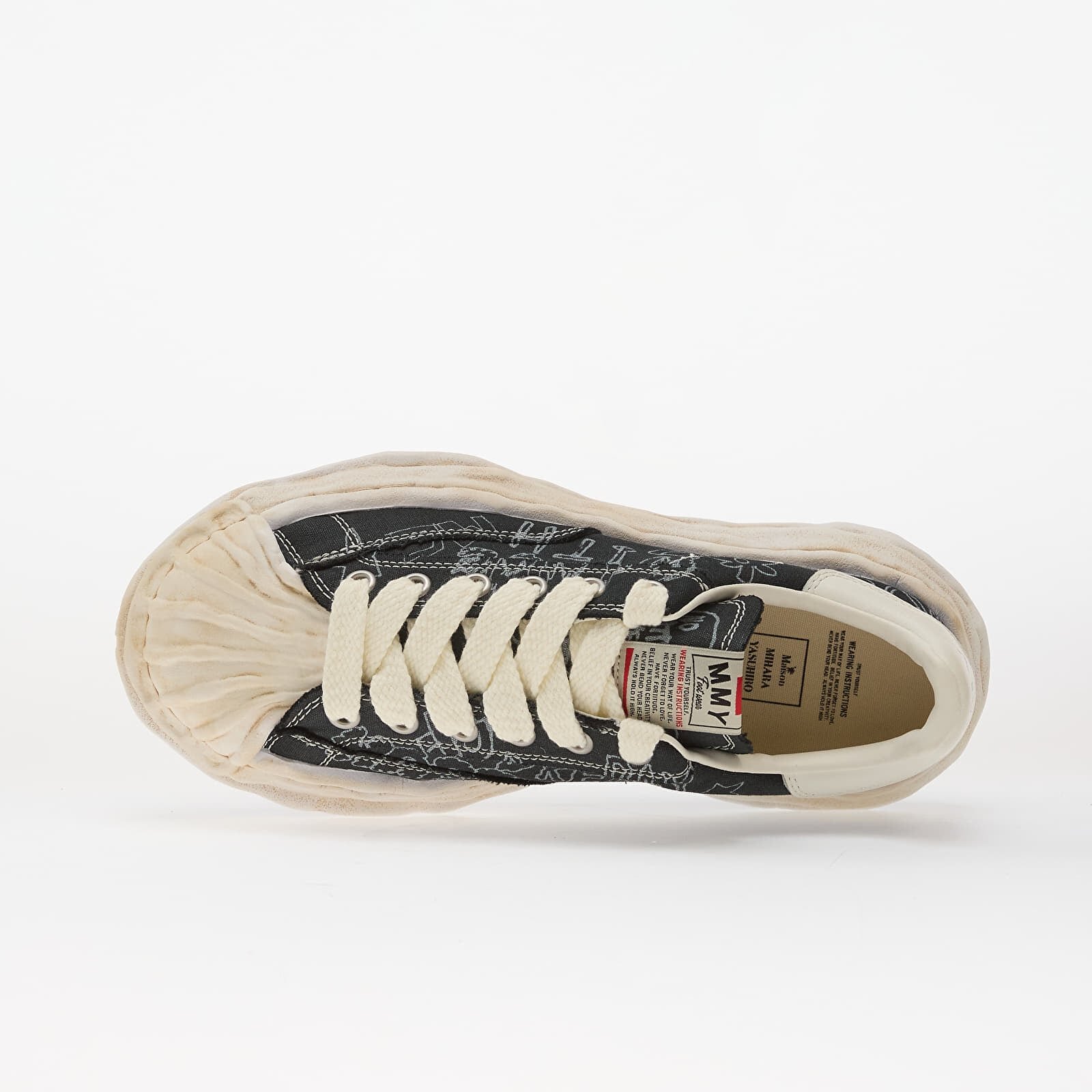 Maison MIHARA YASUHIRO (MMY) Сникърси Blakey Graffitied Sneaker Black