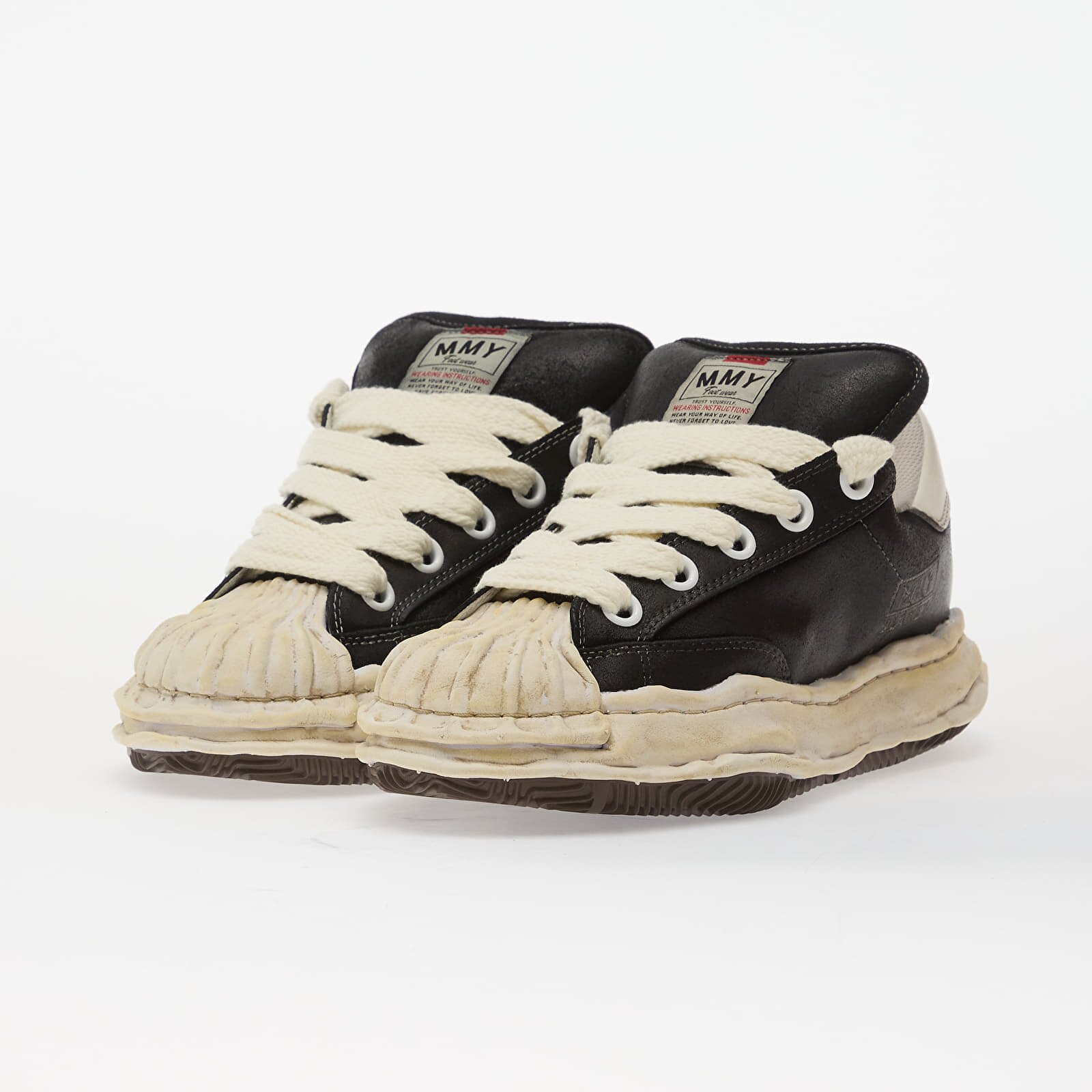 Maison MIHARA YASUHIRO (MMY) Сникърси Blakey Paf Brushed Sneaker Black