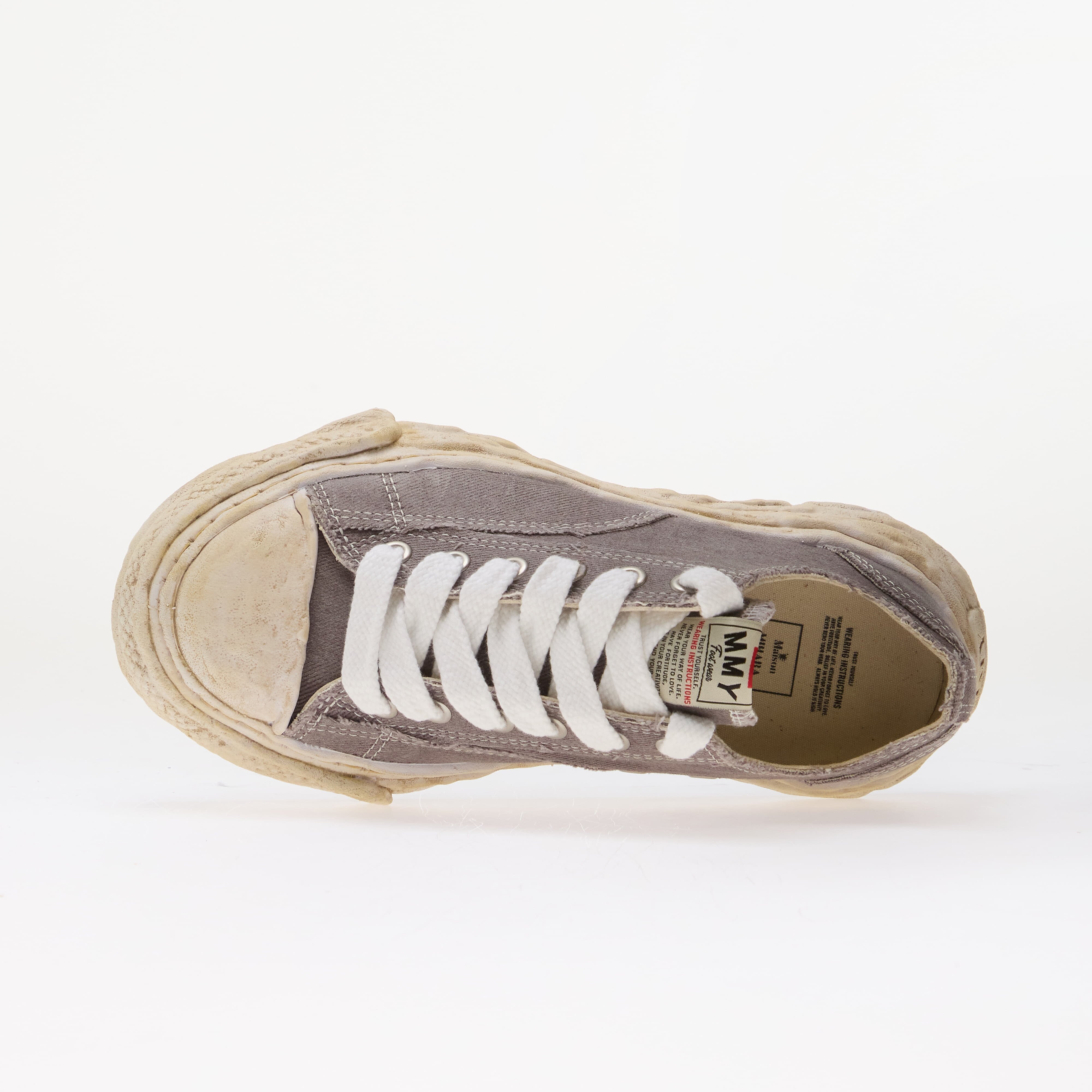Maison MIHARA YASUHIRO (MMY) Сникърси Peterson23 Brushed Twill Gray
