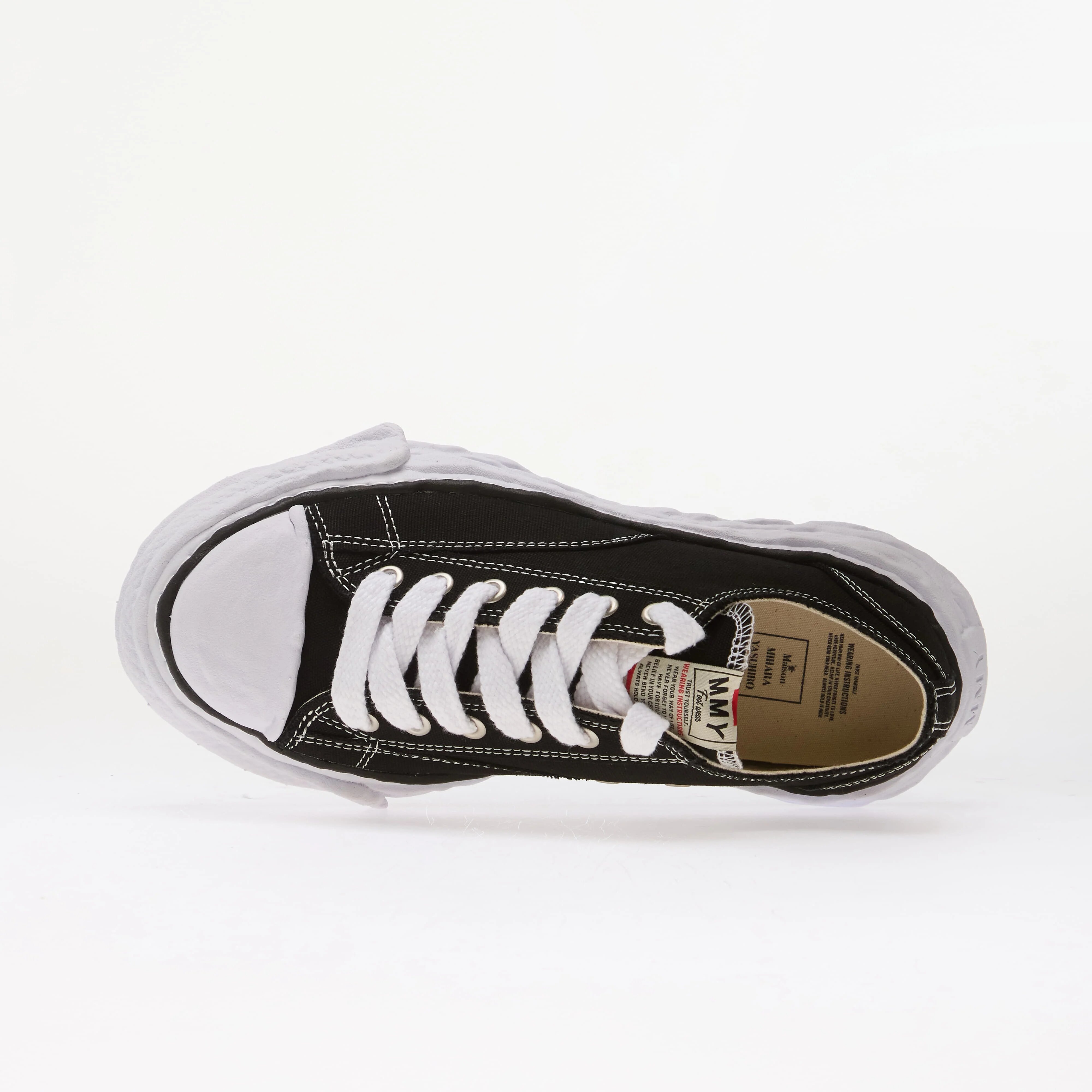 Maison MIHARA YASUHIRO (MMY) Сникърси Peterson23 Canvas Low-Top Black
