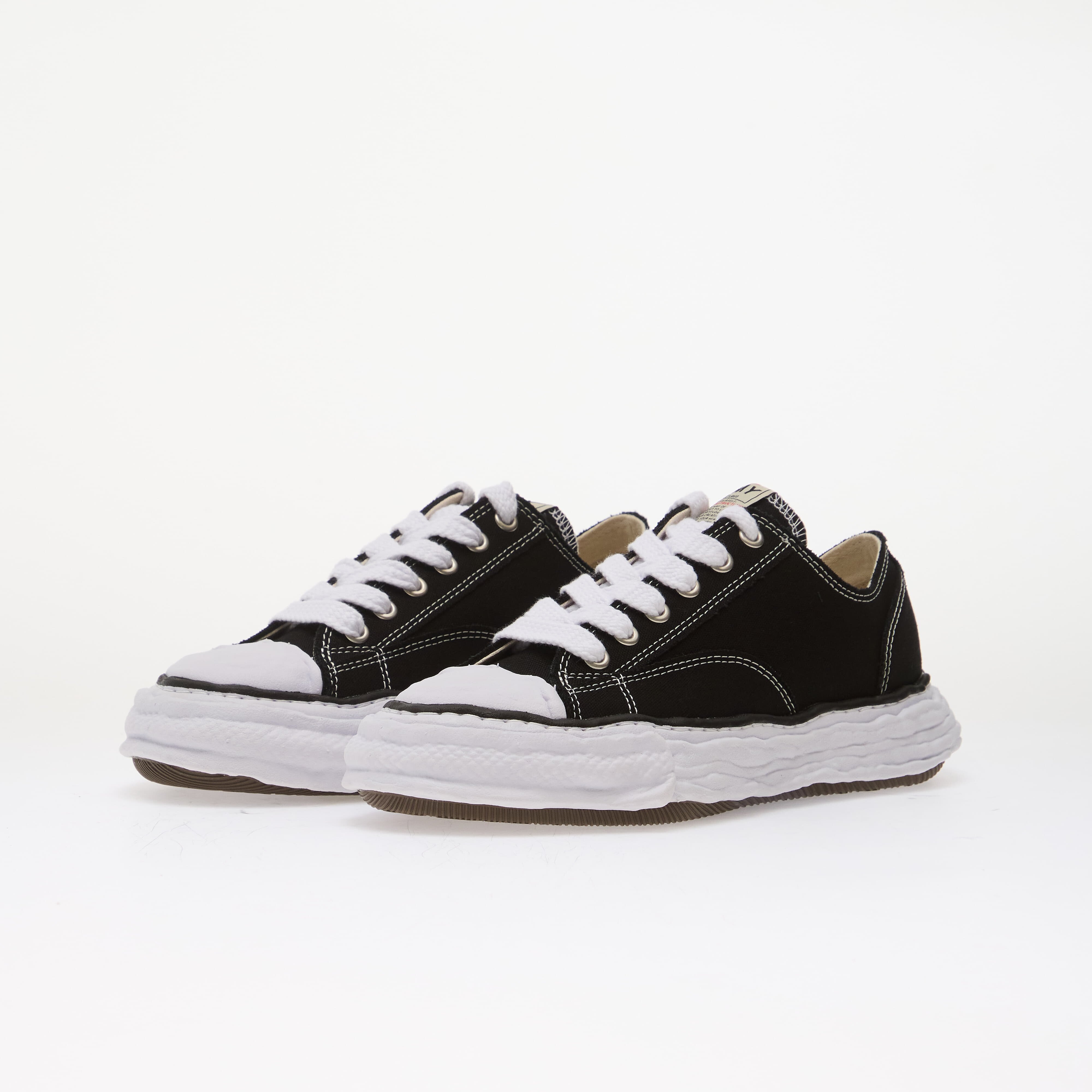 Maison MIHARA YASUHIRO (MMY) Сникърси Peterson23 Canvas Low-Top Black