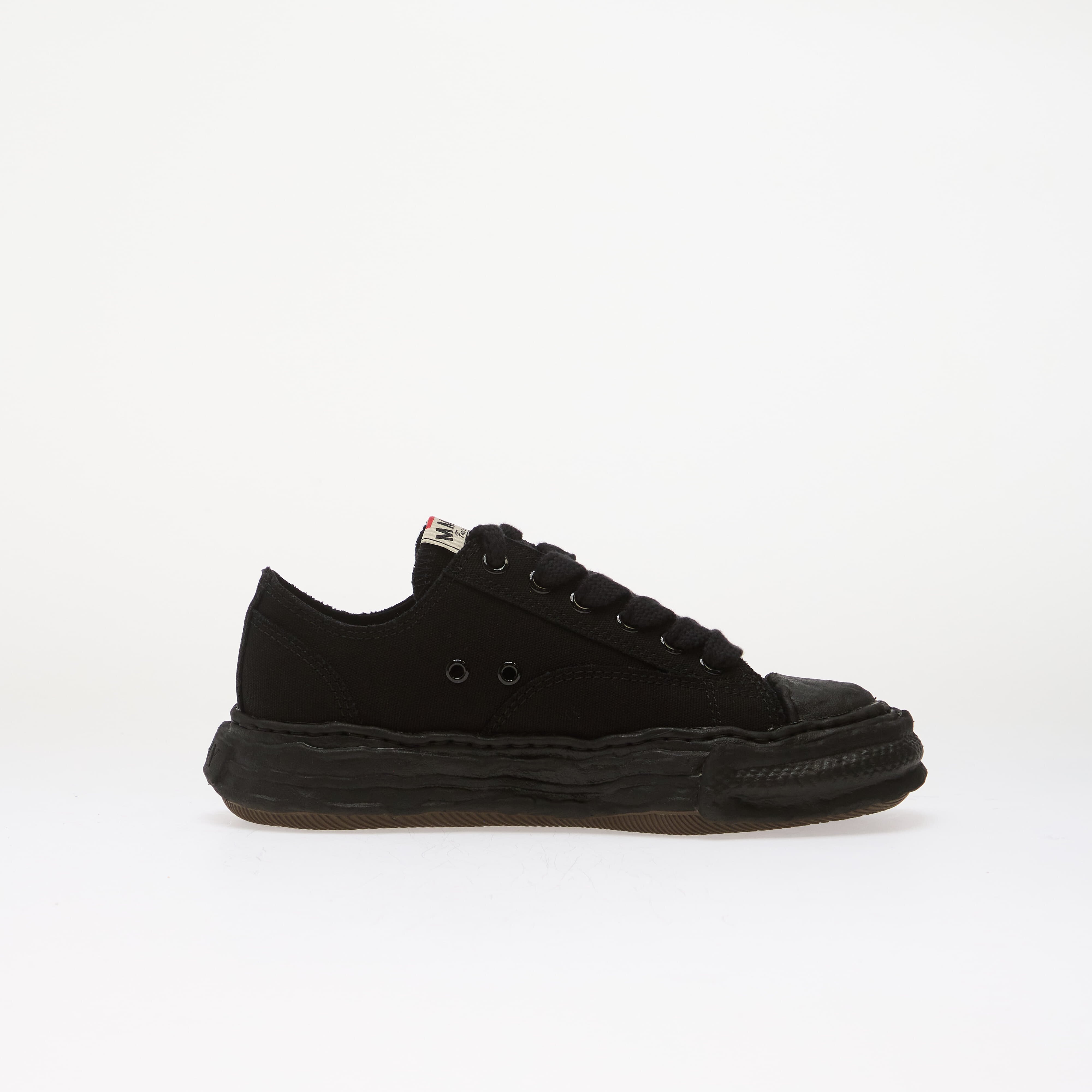 Maison MIHARA YASUHIRO (MMY) Сникърси Peterson23 Canvas Low-Top Black/ Black