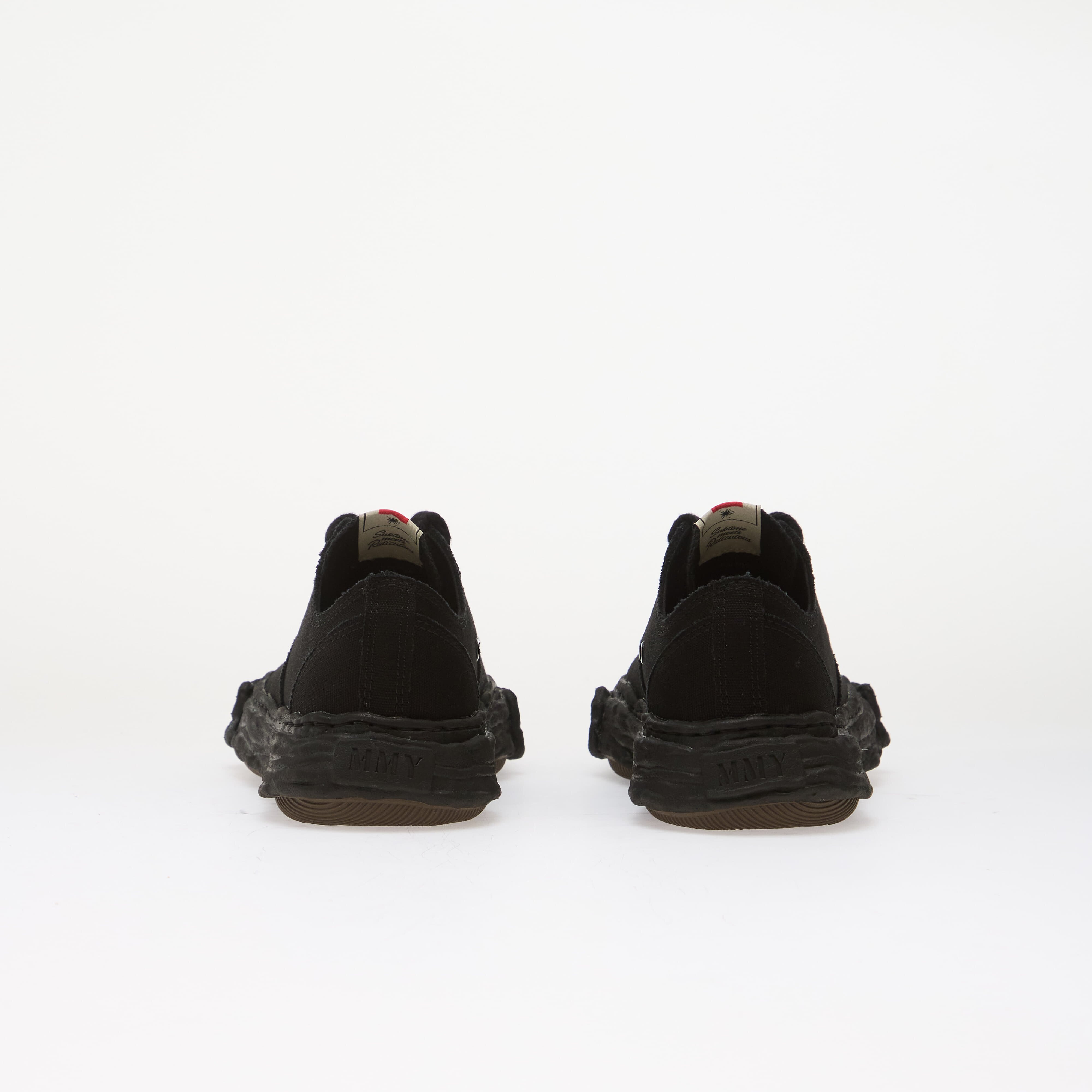 Maison MIHARA YASUHIRO (MMY) Сникърси Peterson23 Canvas Low-Top Black/ Black