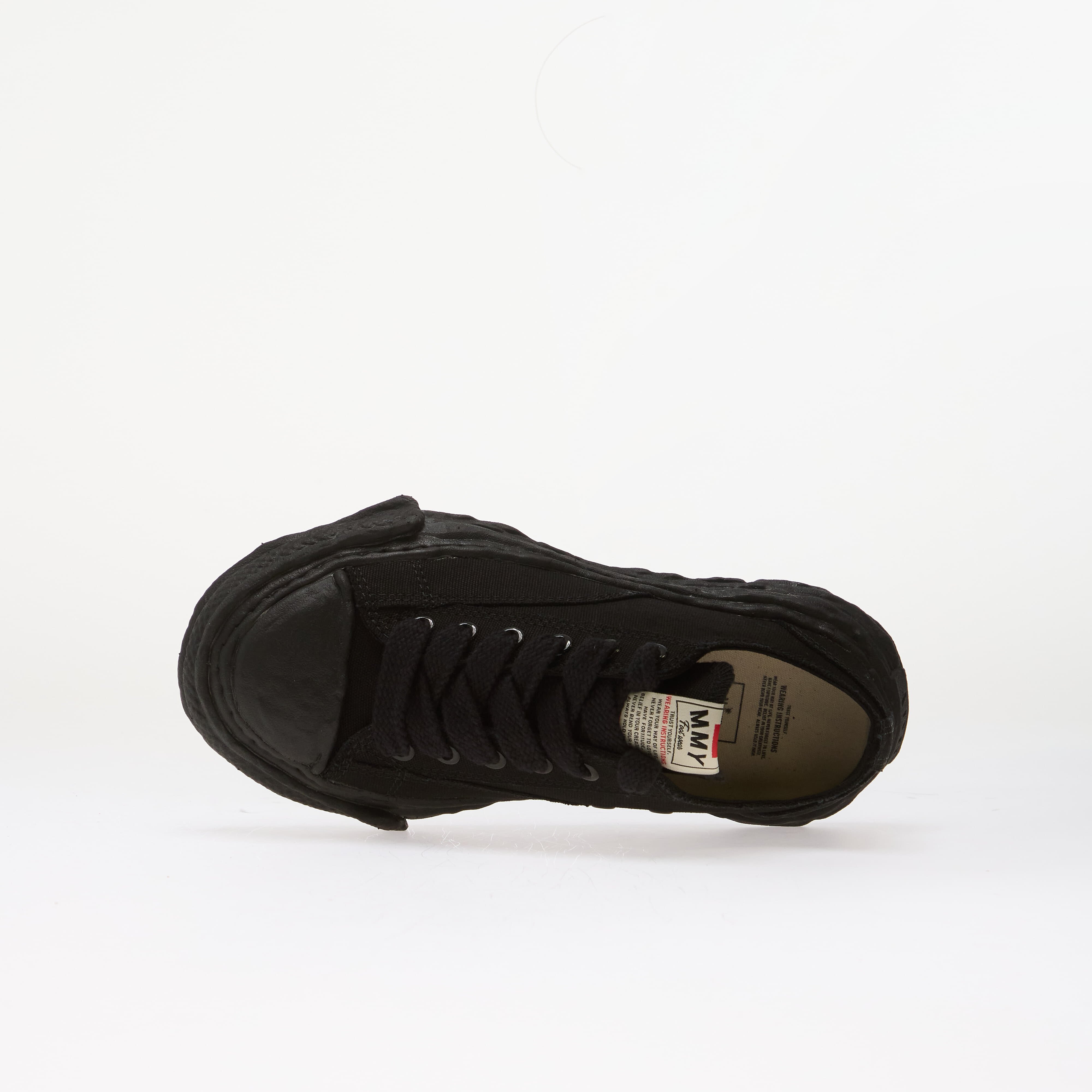 Maison MIHARA YASUHIRO (MMY) Сникърси Peterson23 Canvas Low-Top Black/ Black