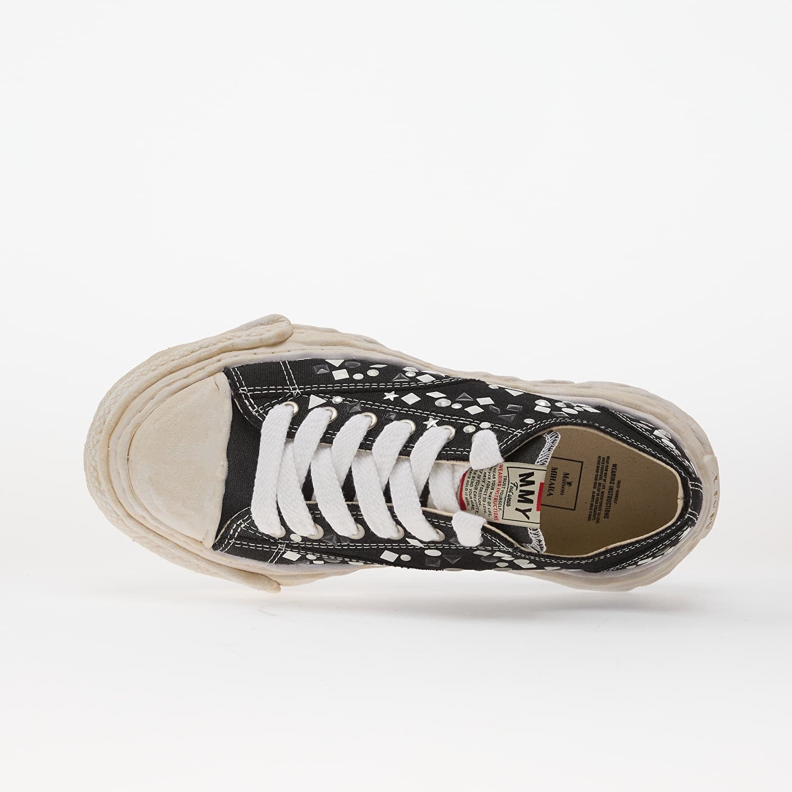 Maison MIHARA YASUHIRO (MMY) Сникърси Ptsn23 Embellished Sneaker Black