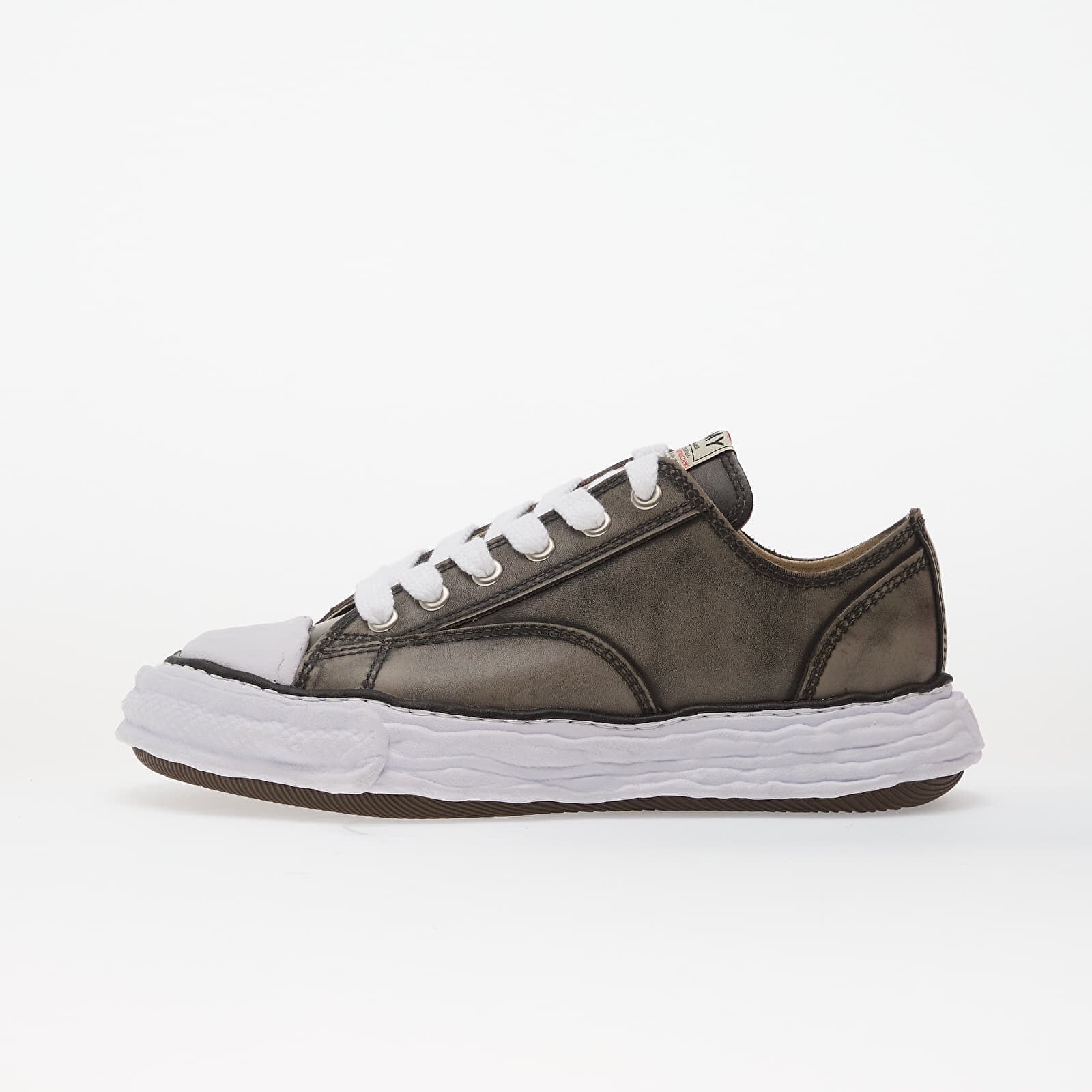 Maison MIHARA YASUHIRO (MMY) Сникърси Ptsn23 Vintage Leather Black