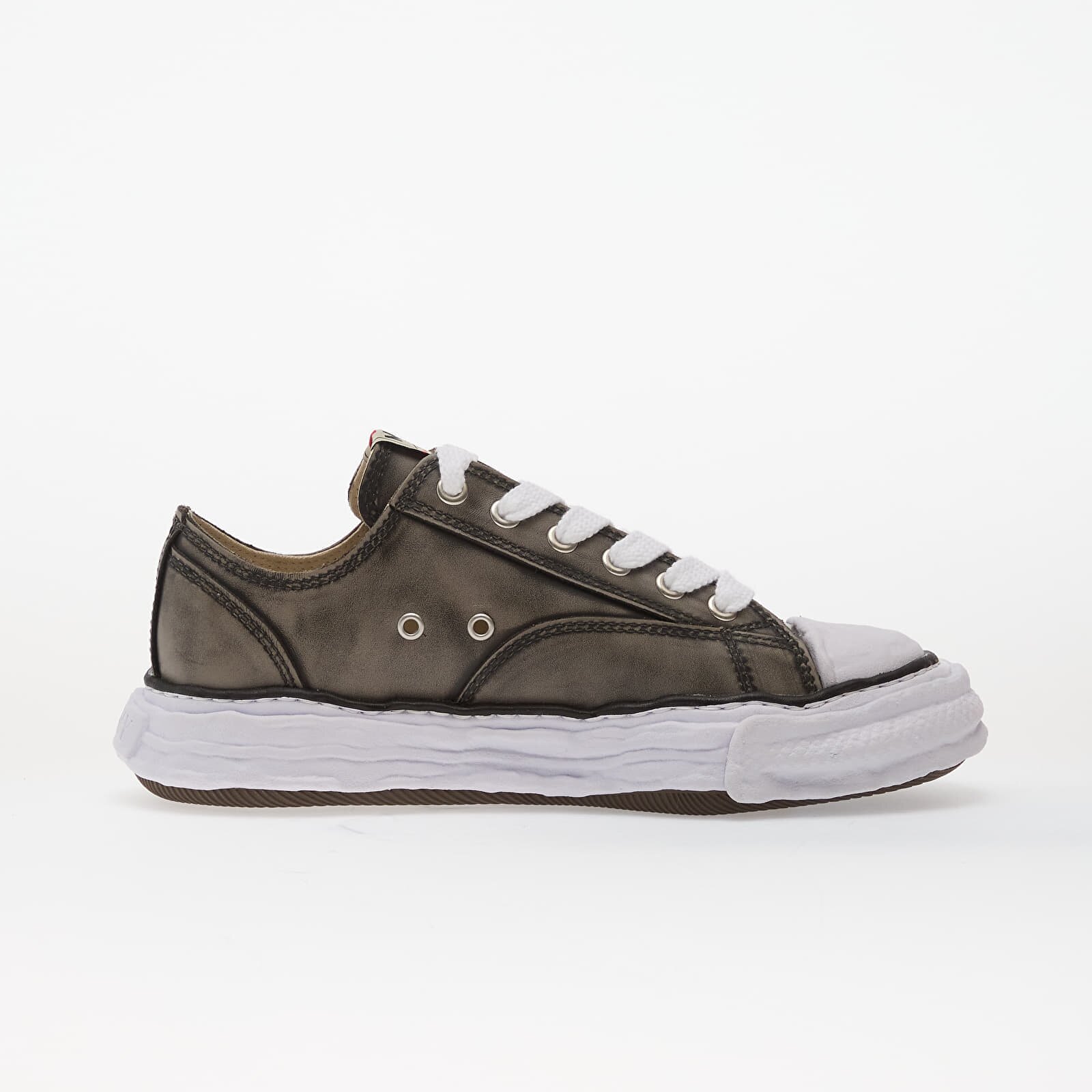 Maison MIHARA YASUHIRO (MMY) Сникърси Ptsn23 Vintage Leather Black