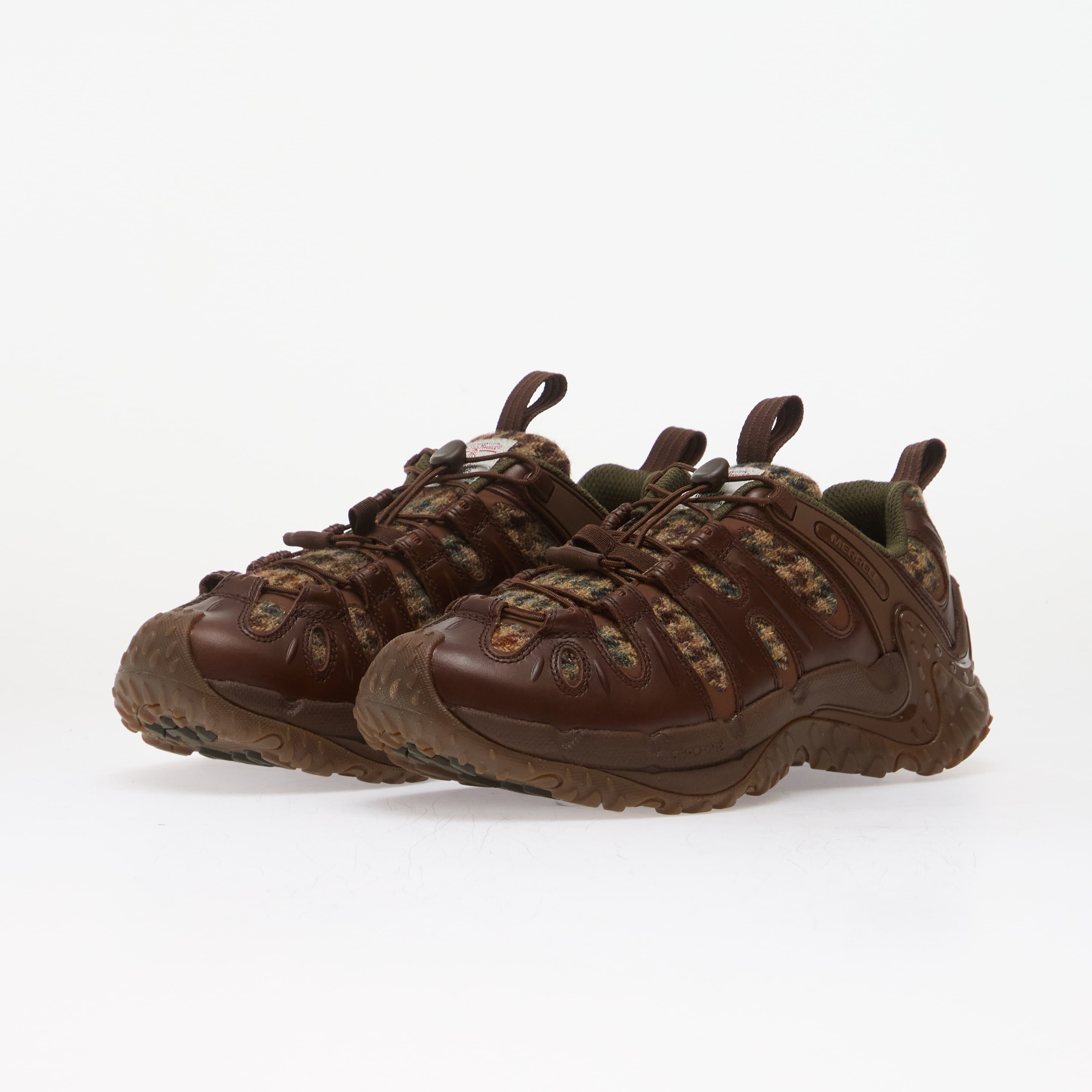 Merrell Сникърси Cham Redux Se X Harris Tweed Dark Walnut