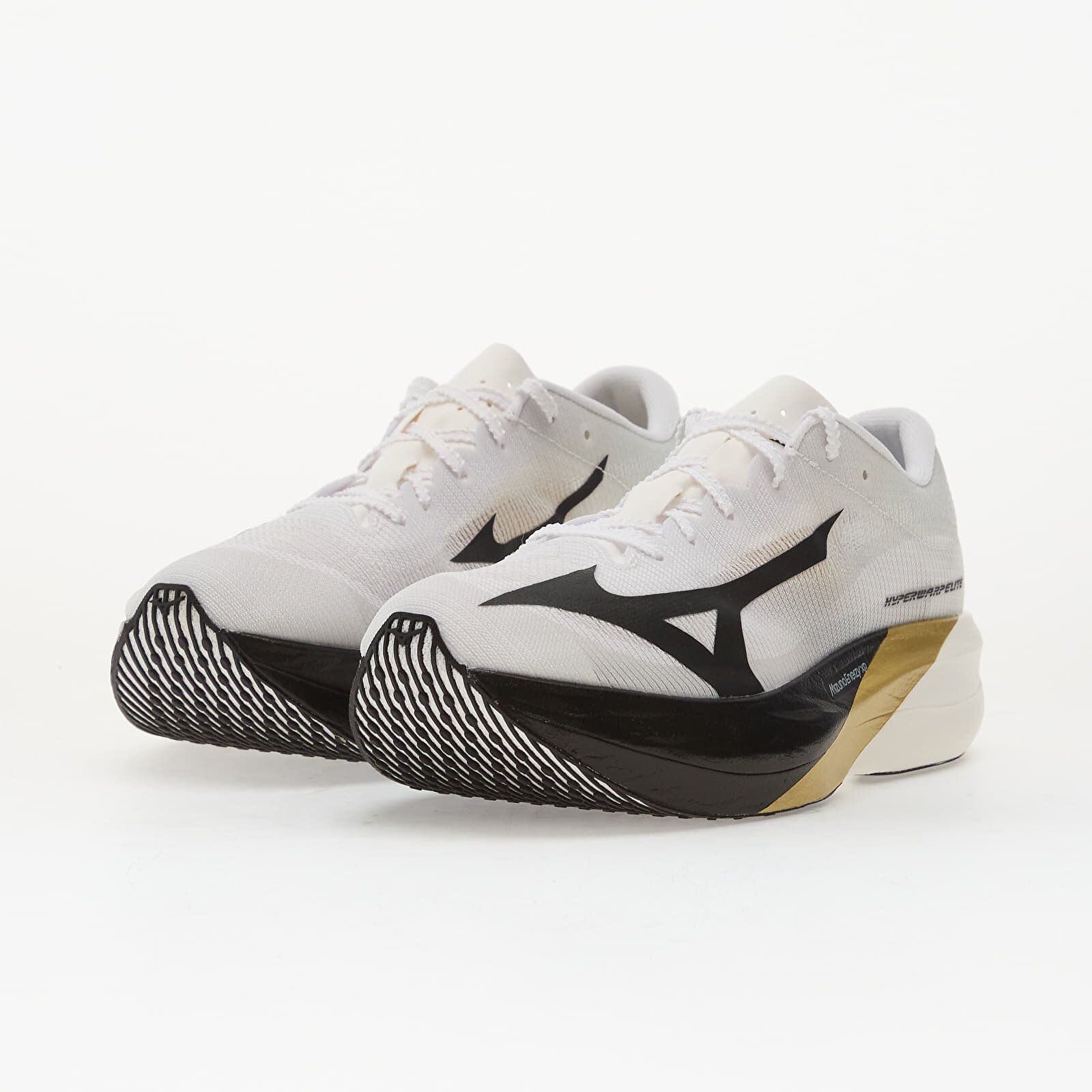 Mizuno Сникърси Hyperwarp Elite (U) White/ Black/ Gold
