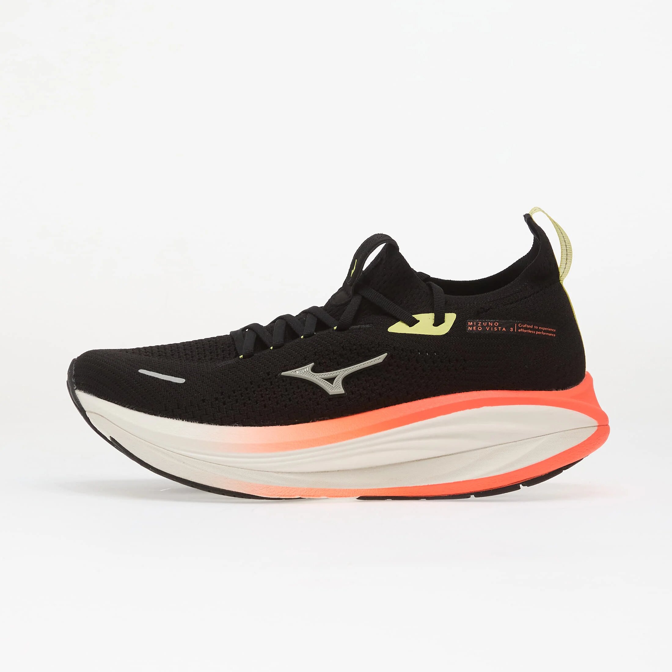 Mizuno Сникърси Neo Vista 3 Black/ Mirage Gray/ Lava Orange