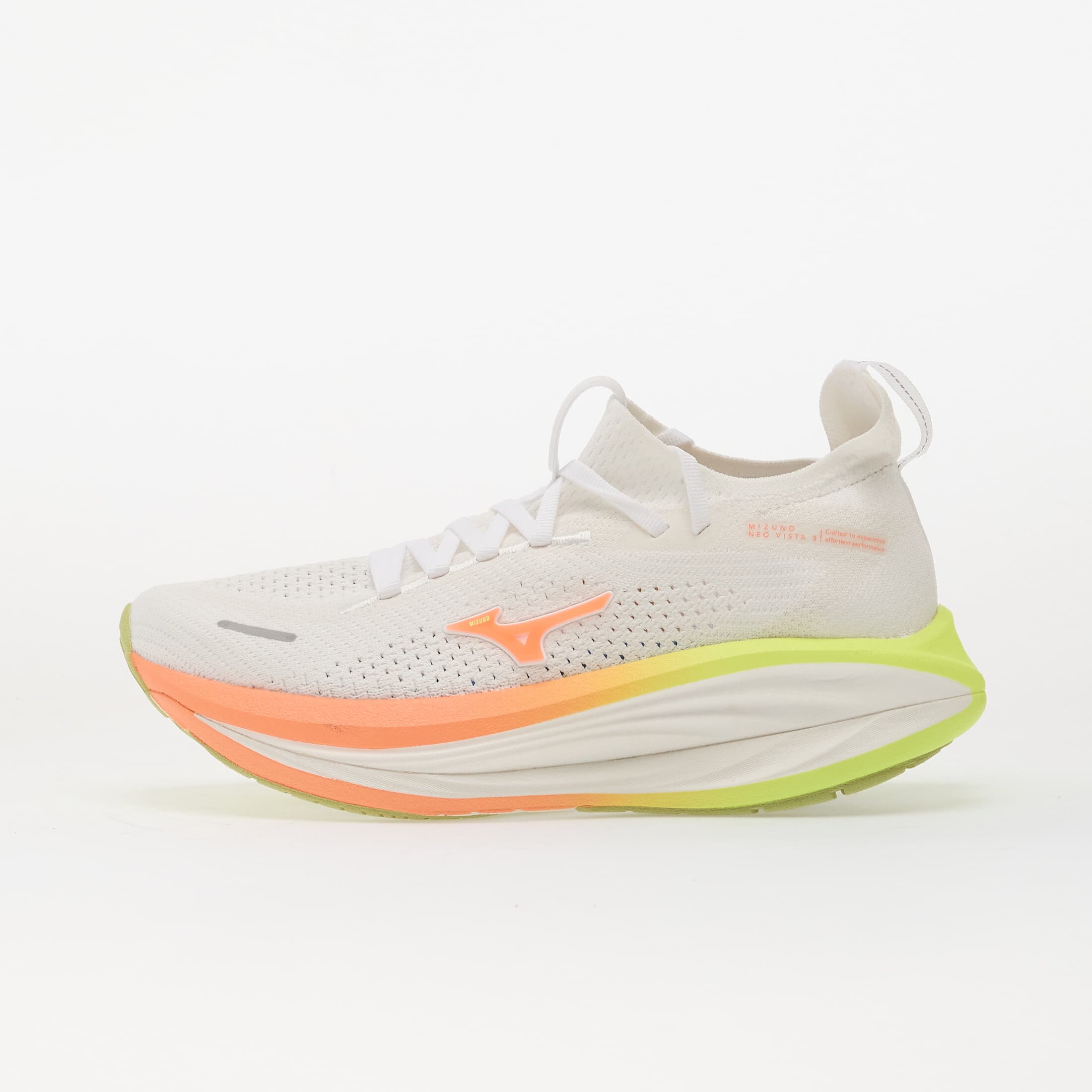 Mizuno Сникърси Neo Vista 3 White/ Flamingo Coral/ Lime Pulp