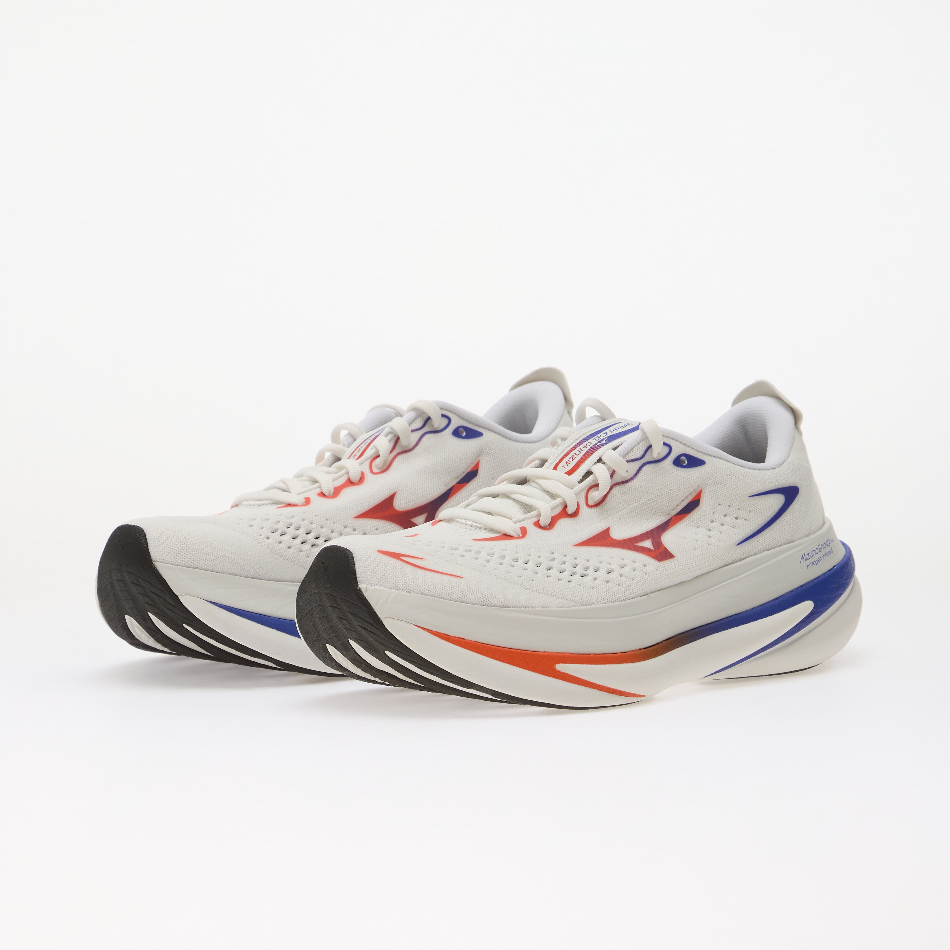 Mizuno Сникърси Sky Prime GF White/ Orange/ Royal Blue
