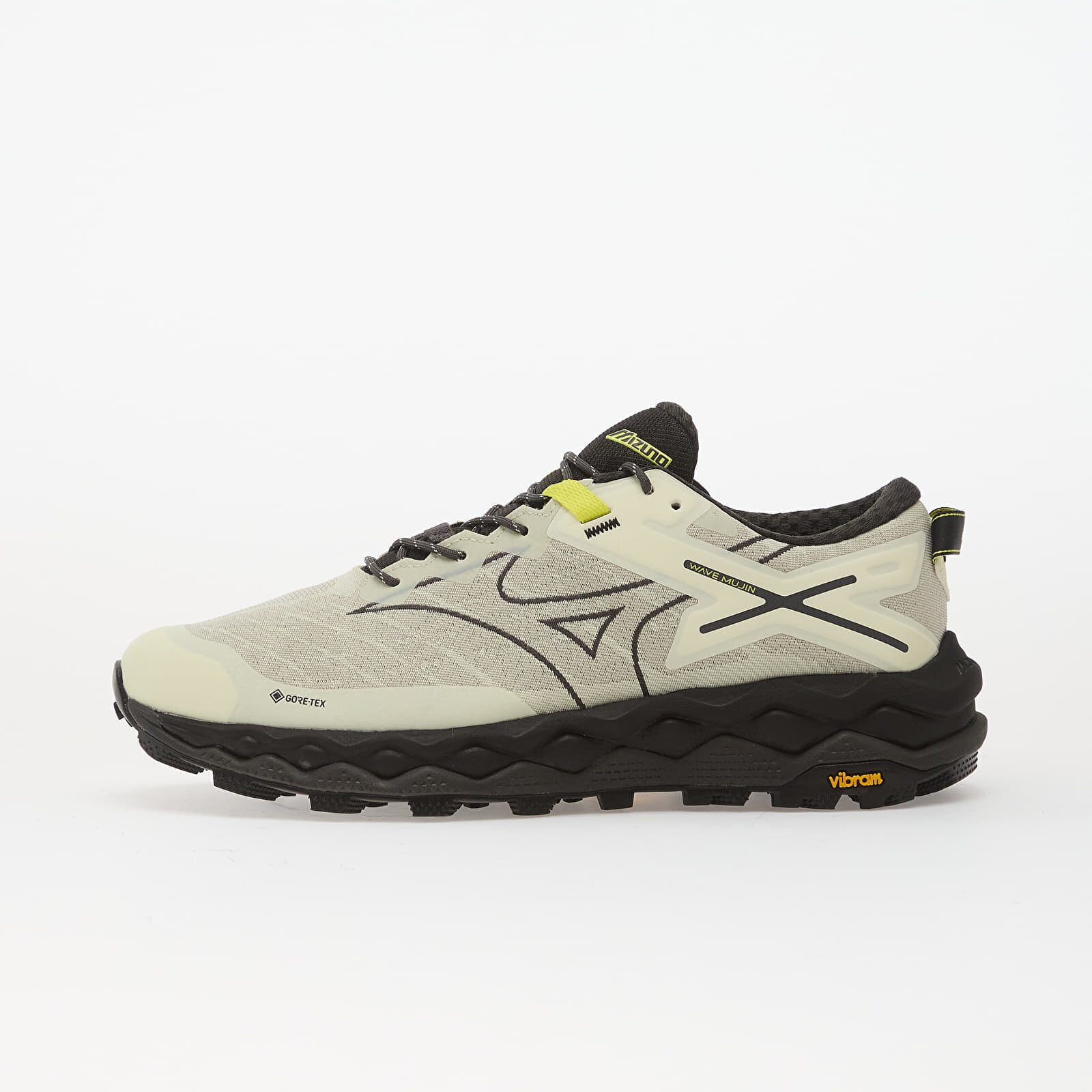 Mizuno Сникърси Wave Mujin Ls Gtx (U) Silver Birch/ Black/ Sylvan Gree