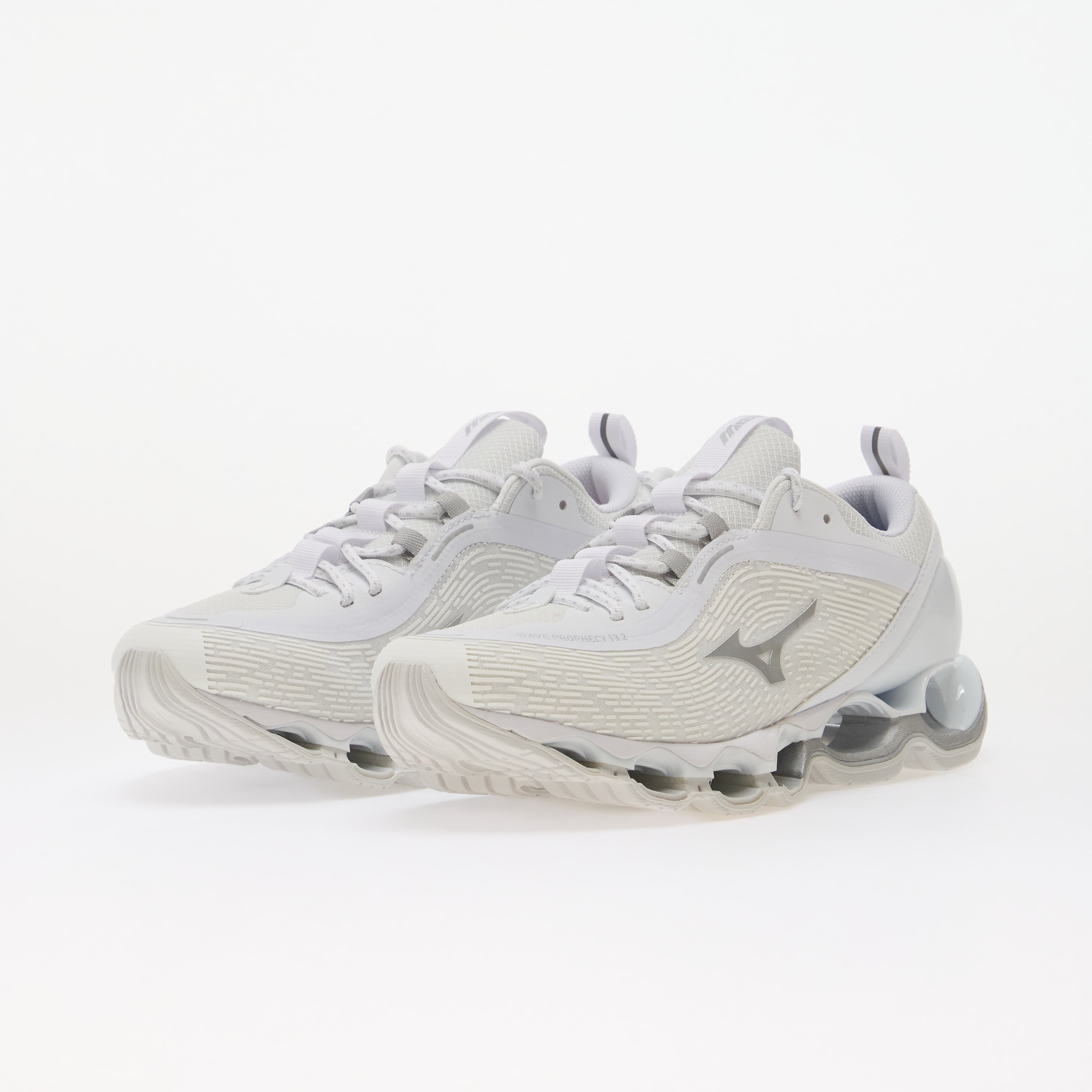 Mizuno Сникърси Wave Prophecy 13.2 White/ Silver/ Harbor Mist