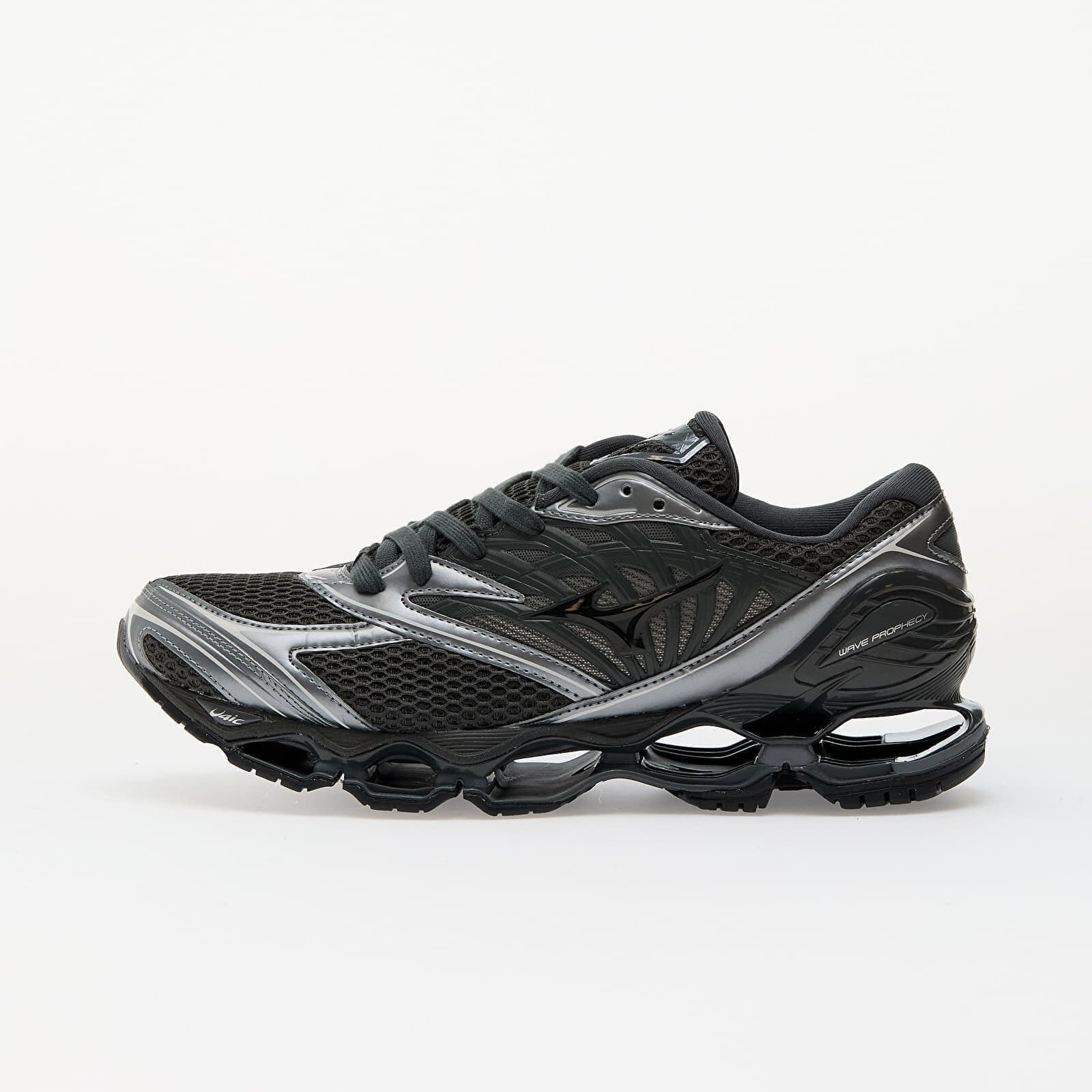 Mizuno Сникърси Wave Prophecy Ls Black Sand/ Black/ Metallic Gray