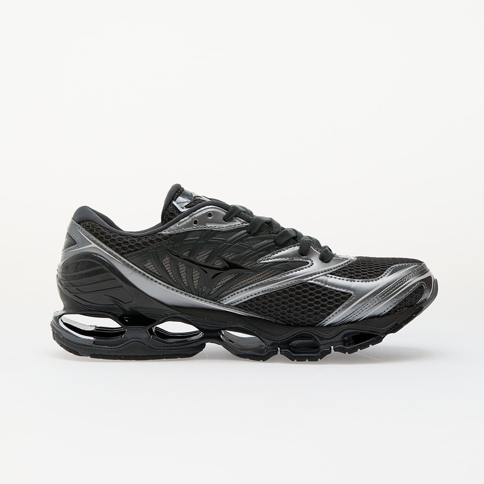 Mizuno Сникърси Wave Prophecy Ls Black Sand/ Black/ Metallic Gray