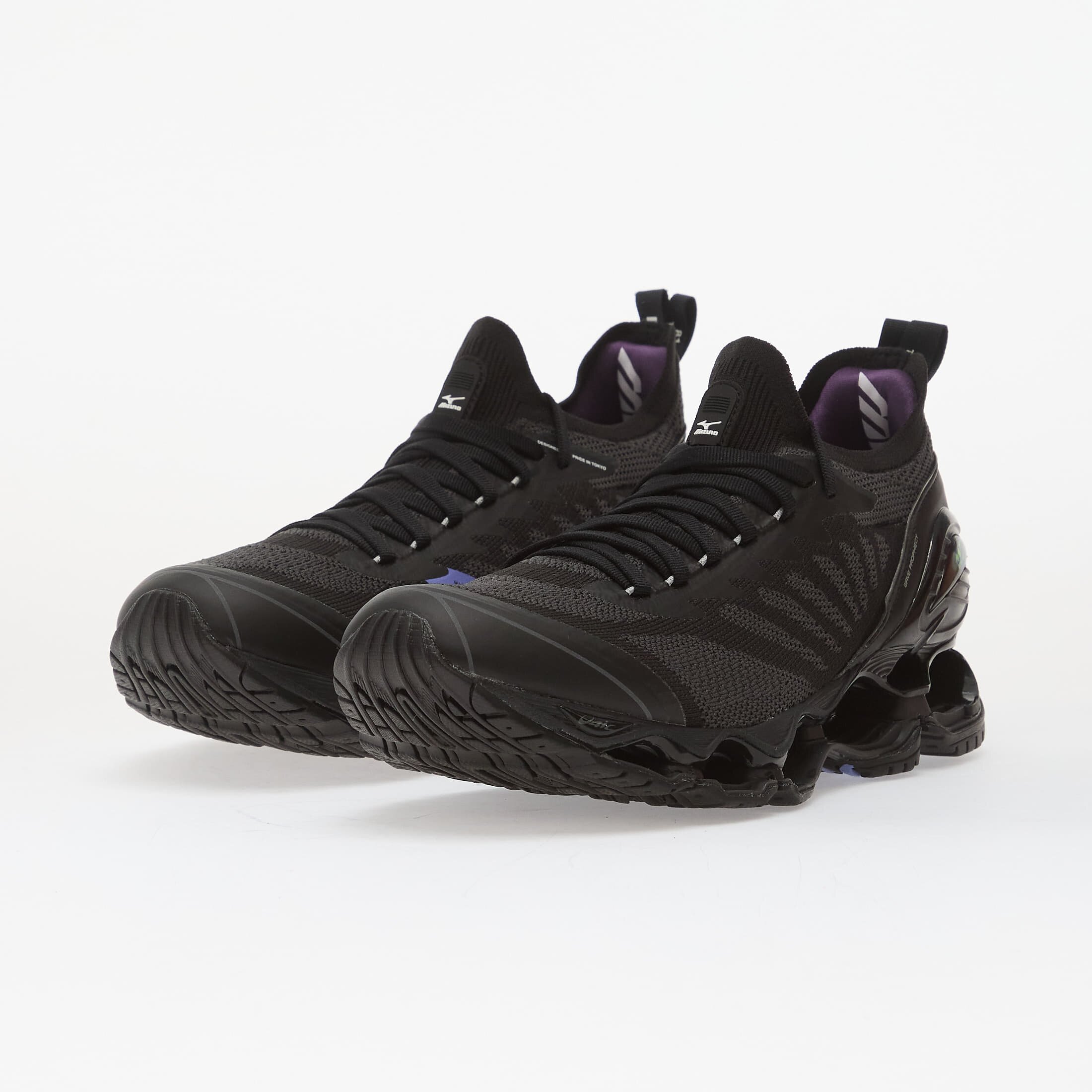 Mizuno Сникърси Wave Prophecy Ls Magic Stic (U) Black/ Indigo